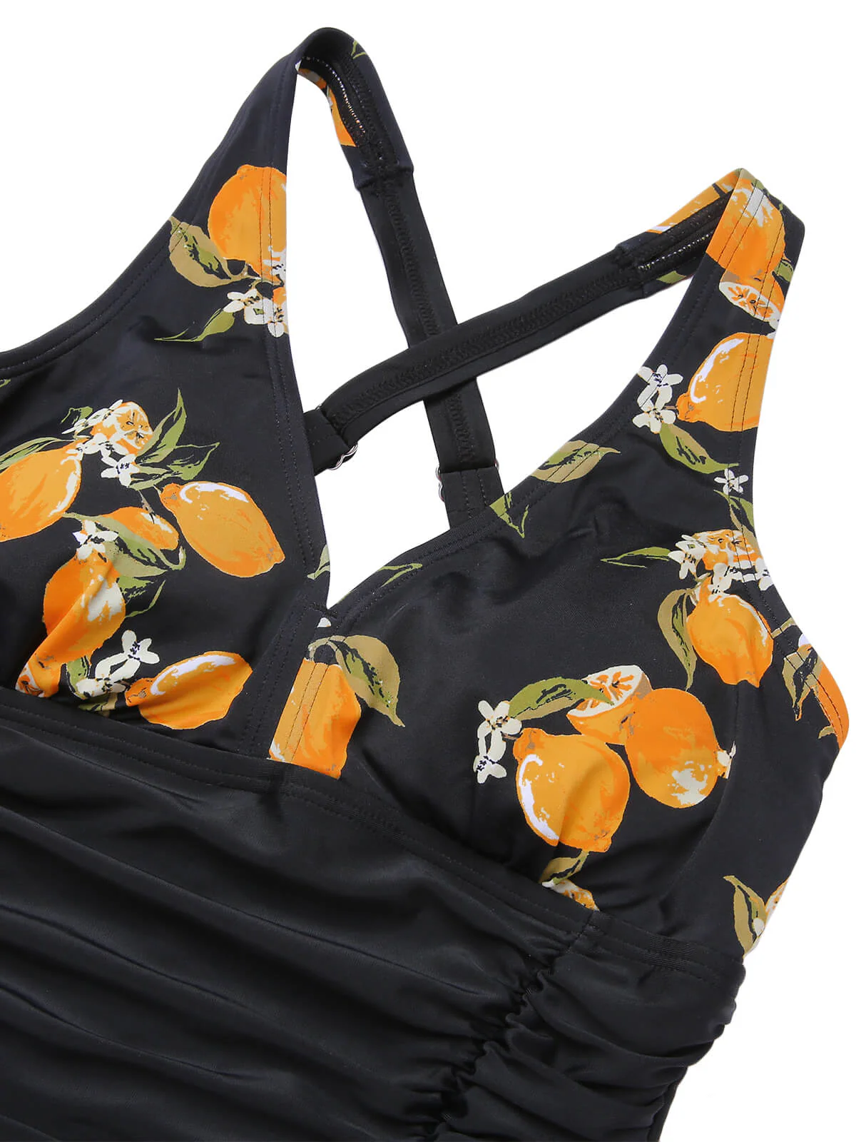 1950s Printed One-Piece Swimsuit - Image 21
