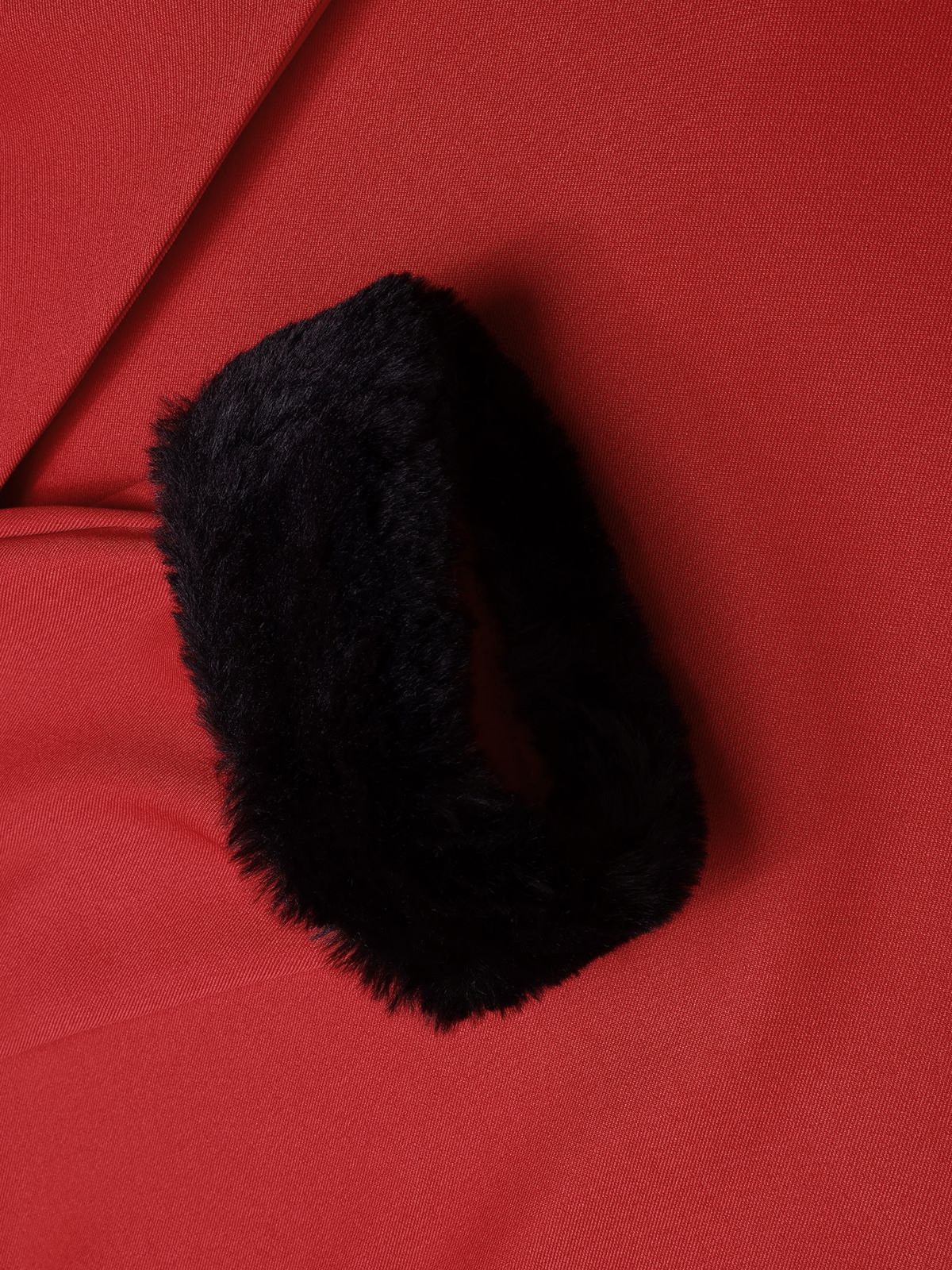 1950s Blue And Black Fur Collar Coat - Image 11