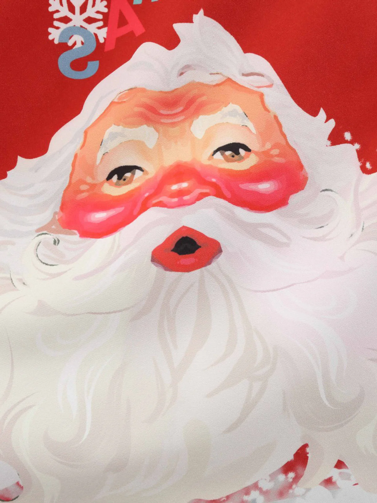 1950s Retro Christmas Santa Claus Swing Dress - Image 5