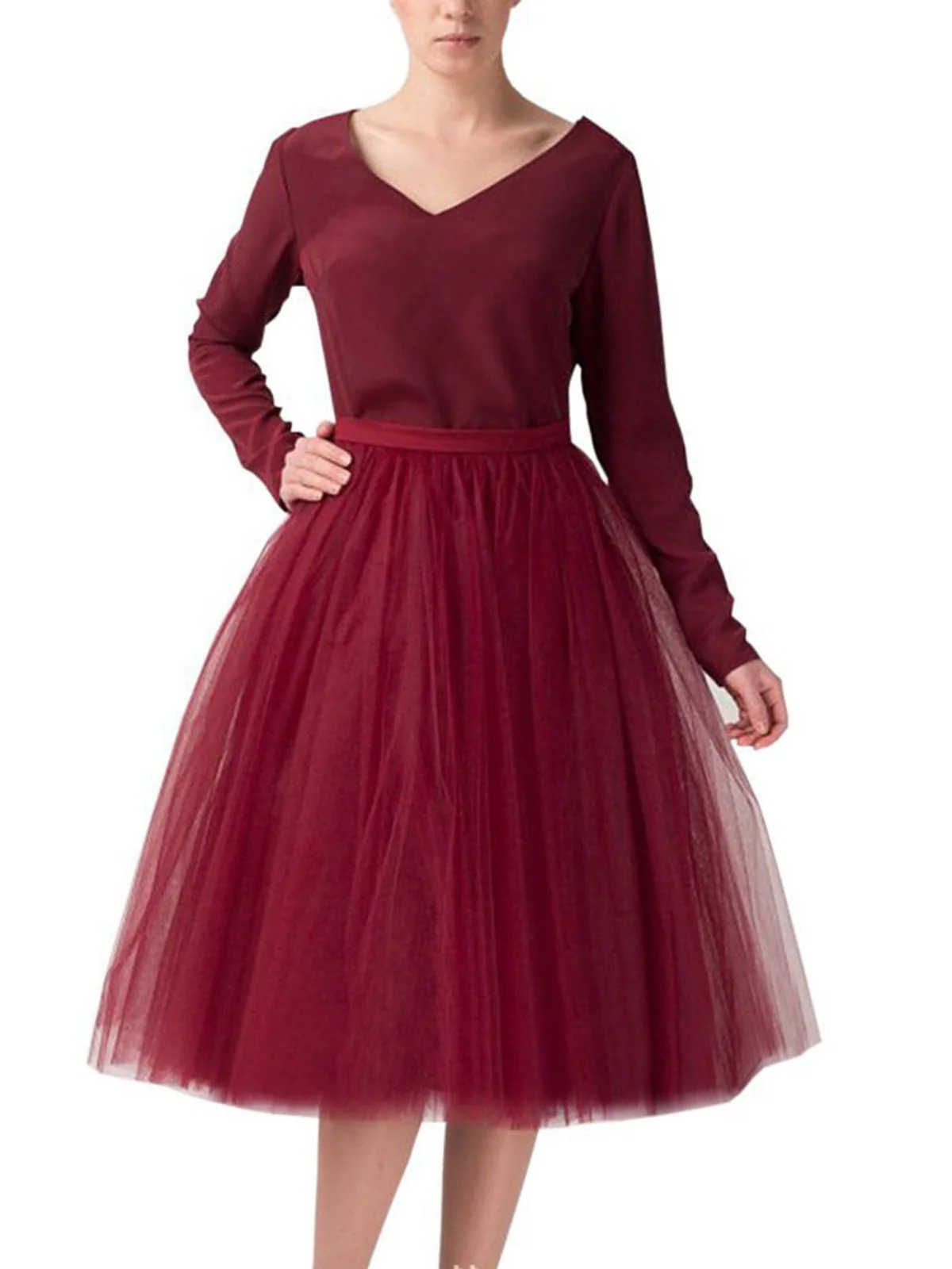 1950s Ruffle Petticoat Tutu Underskirt - Image 2