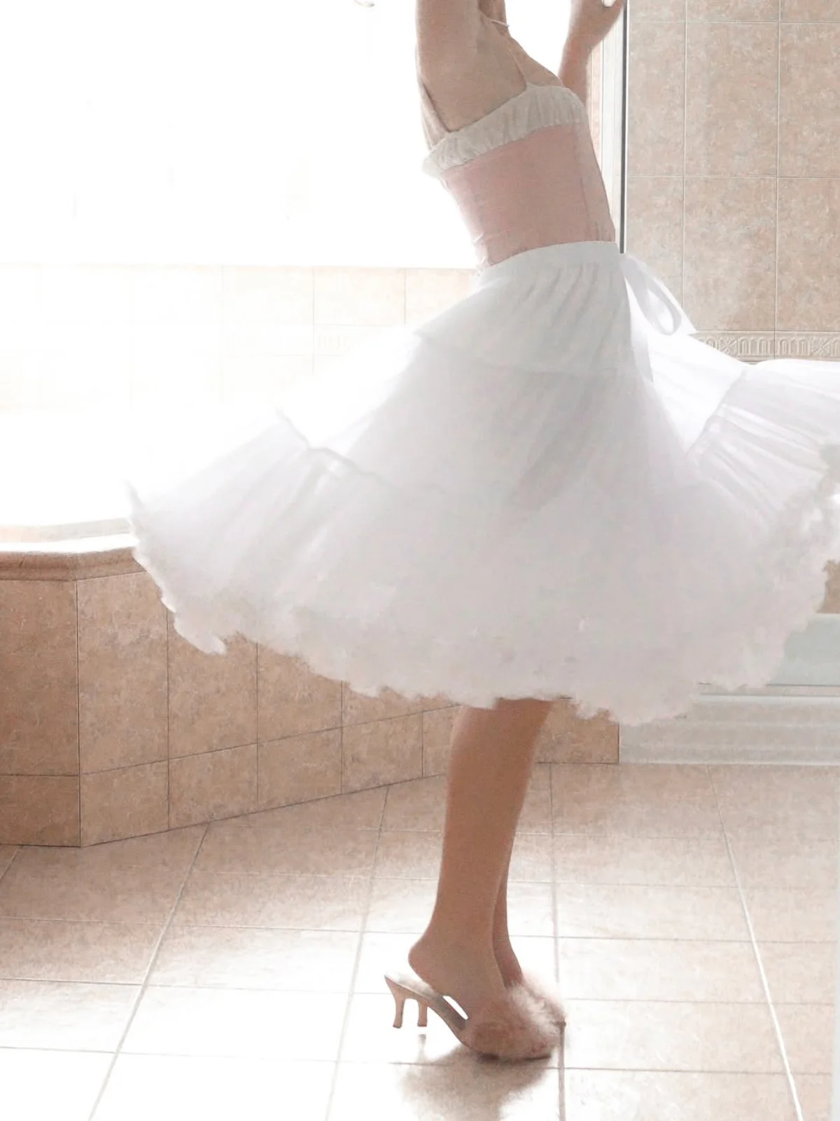 1950s Ruffles Petticoat Underskirt - Image 3