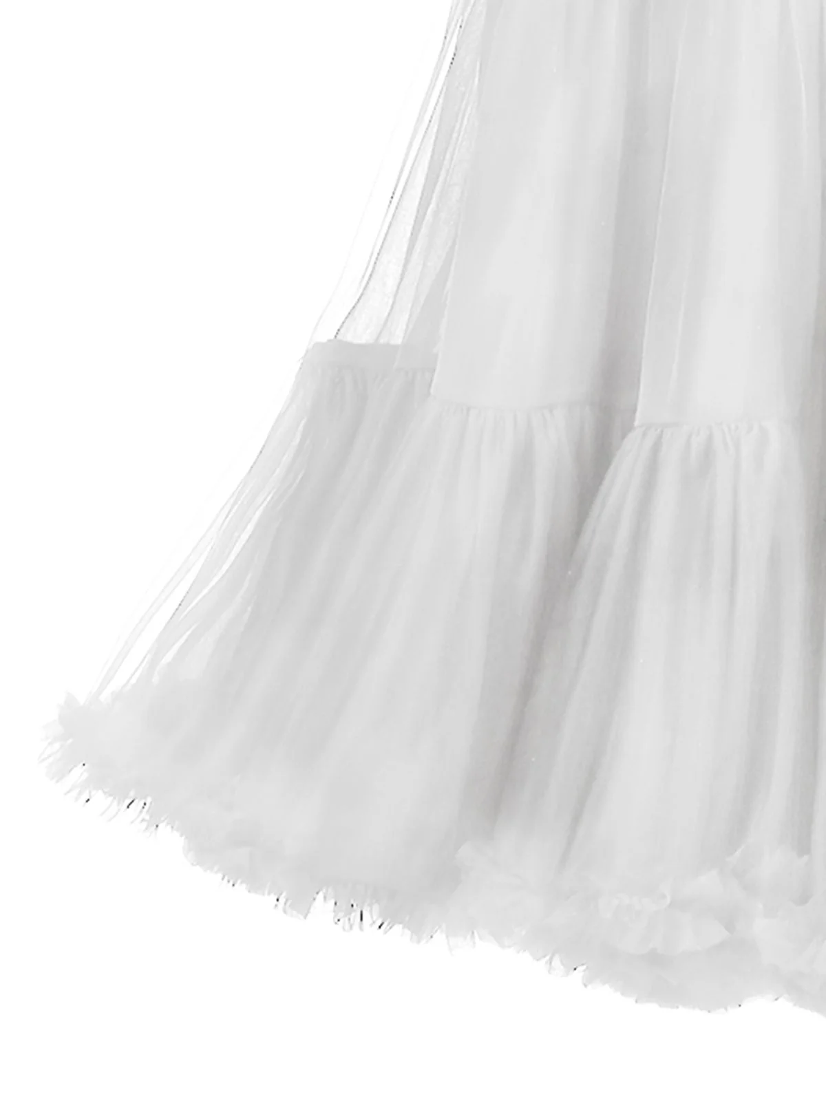 1950s Ruffles Petticoat Underskirt - Image 9