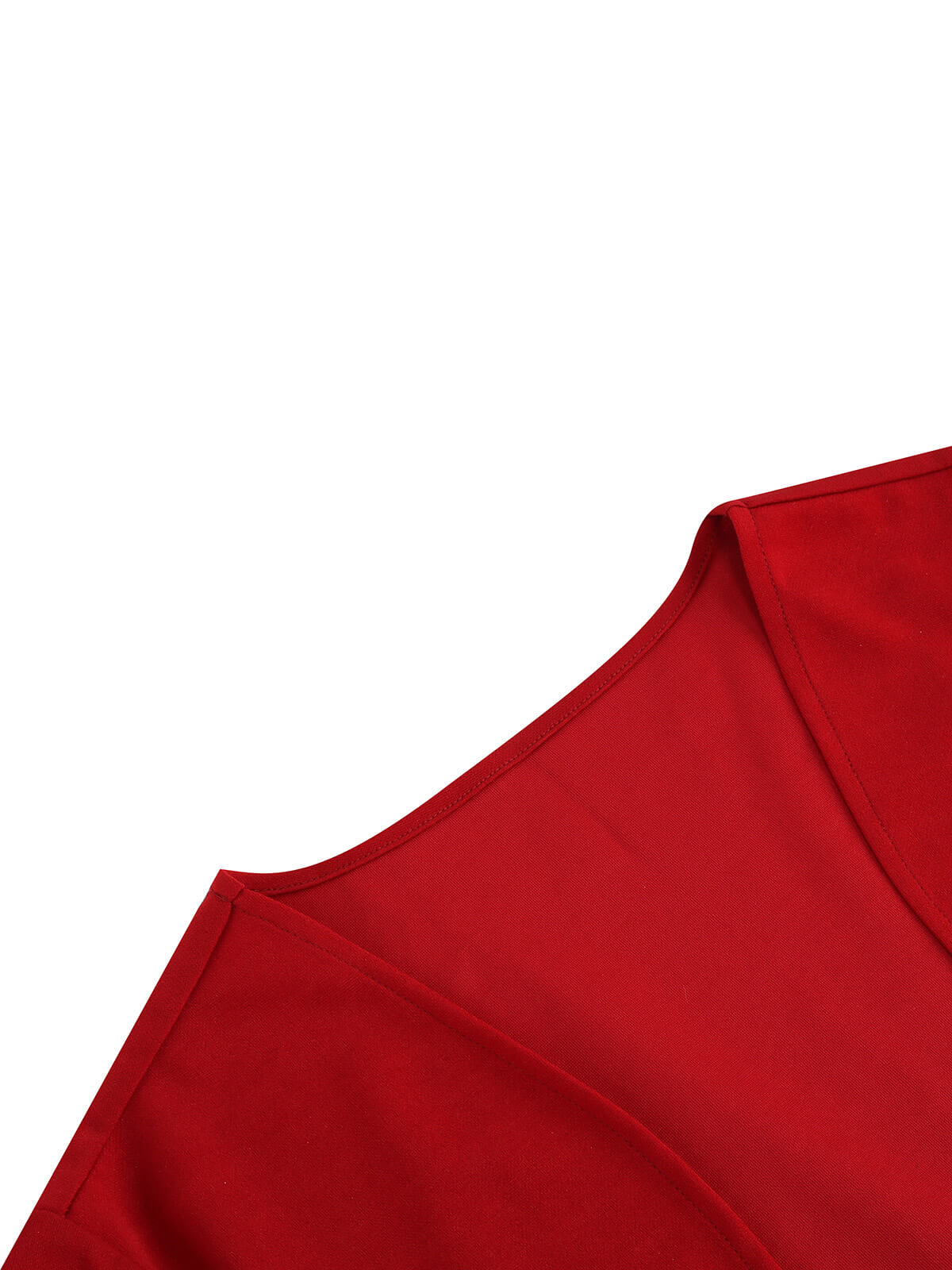 1950s Solid Christmas Trumpet Sleeved Jacket - Image 14