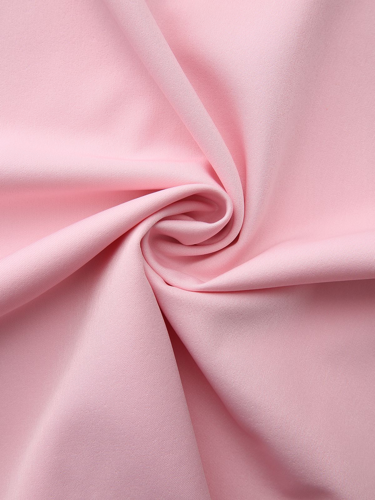 1950s Solid Lapel Capelet Dress - Image 7