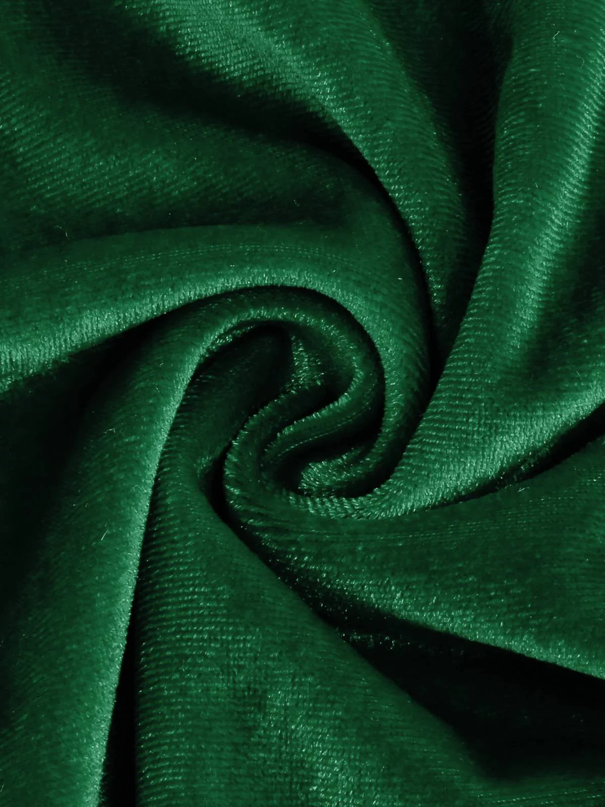 1950s Solid Square Neck Velvet Dress - Image 12