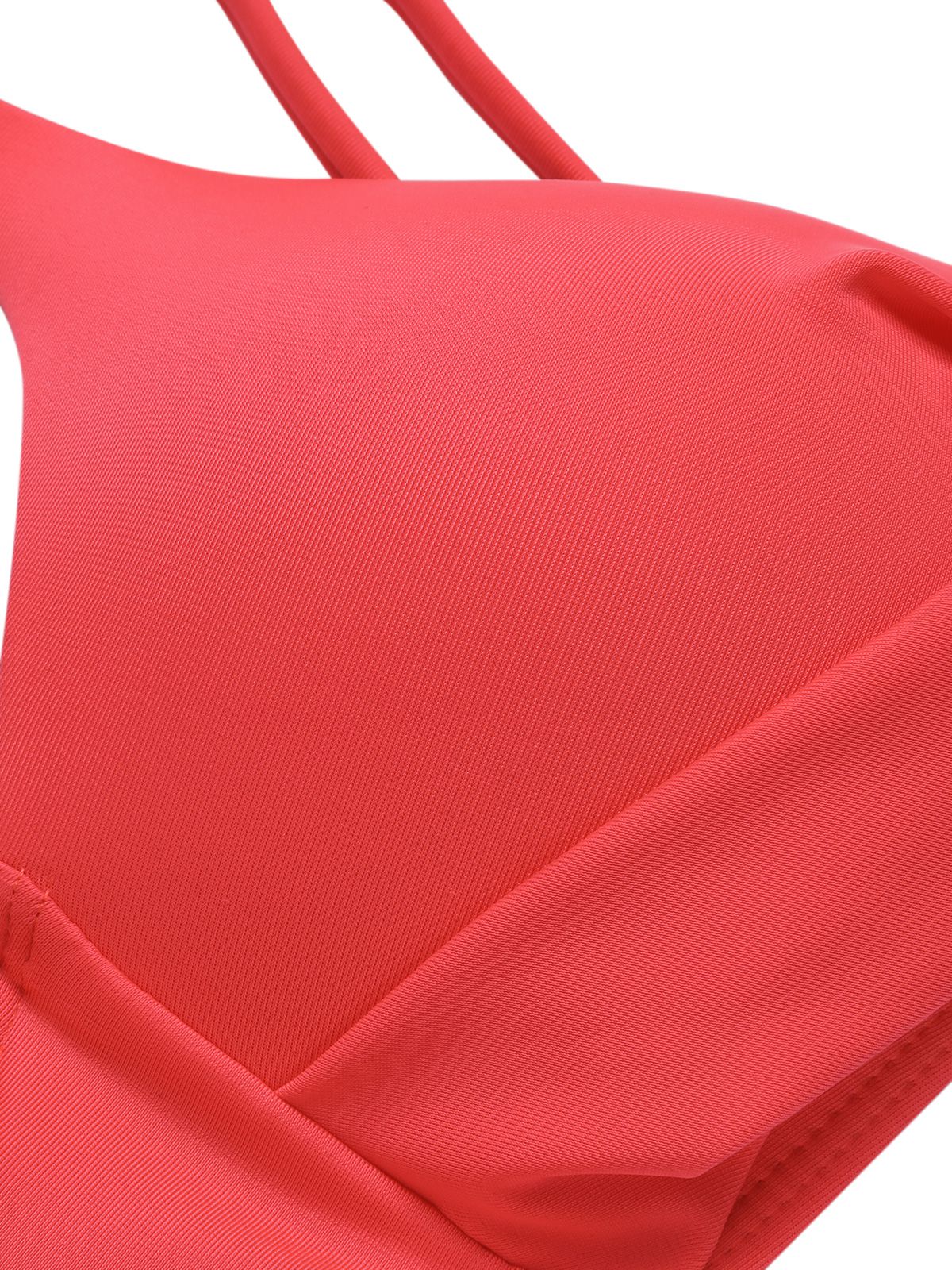 1950s Solid Suspender Skirt Swimsuit - Image 4