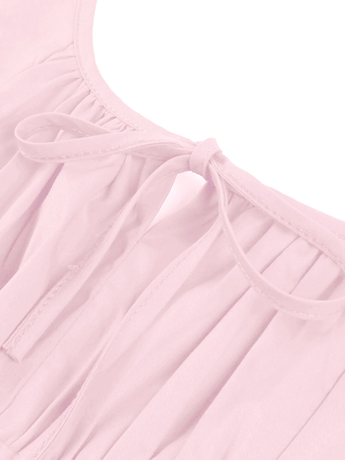 1950s Solid Wide Strap Dress - Image 15
