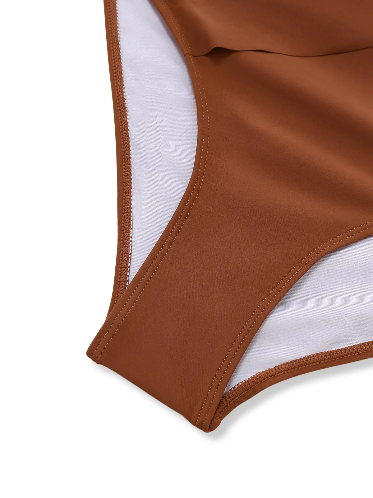 1950s Starfish V-Neck Tummy Control One-Piece Swimsuit - Image 12