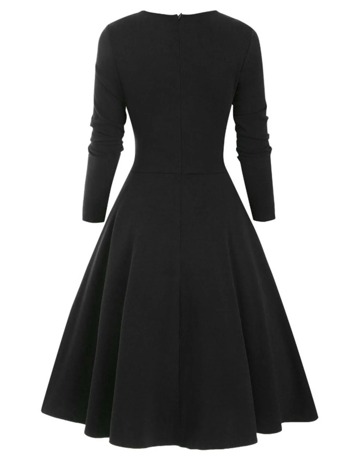1950s Sweetheart Plaid Patchwork Dress - Image 18