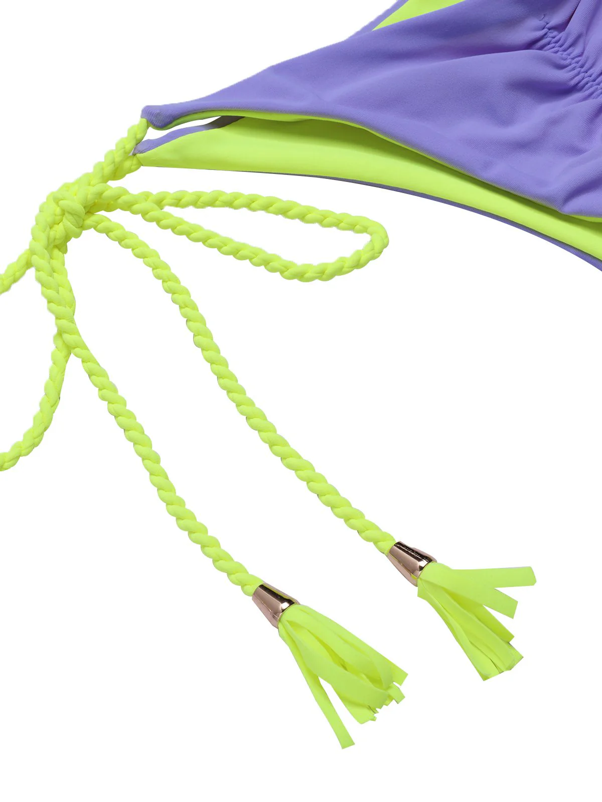 1950s Tie Back Backless Braided Bikini Set - Image 18