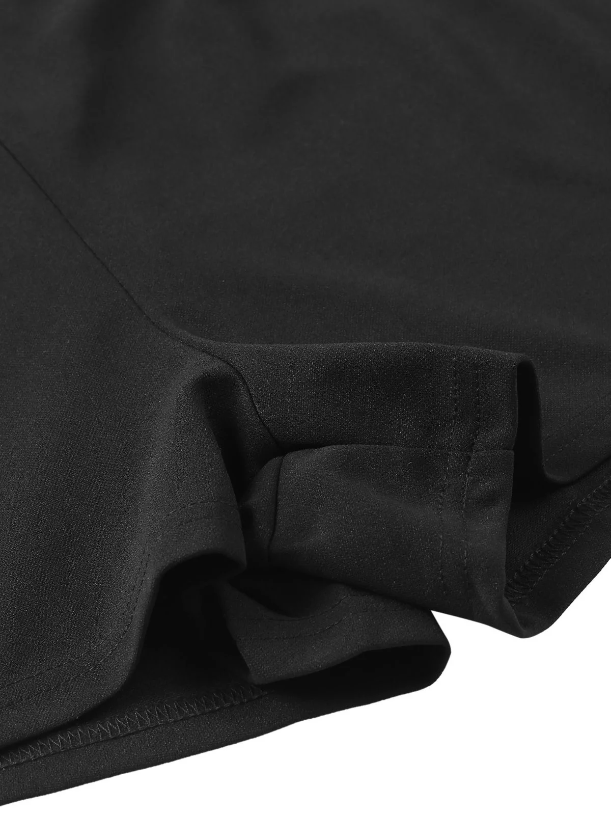1950s V-Neck Solid Lapel Romper - Image 5