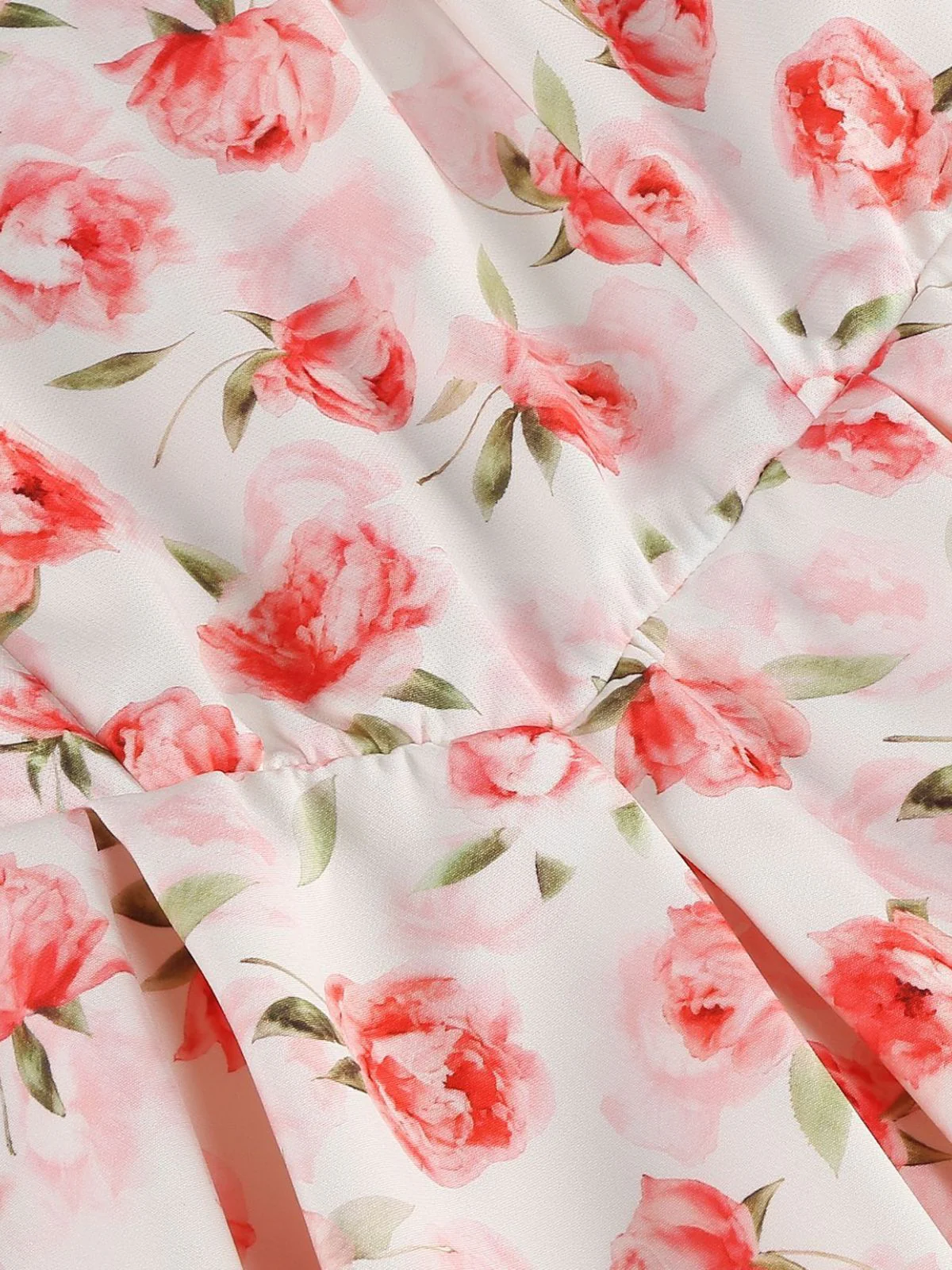 1950s Vintage Floral Swing Dress - Image 10
