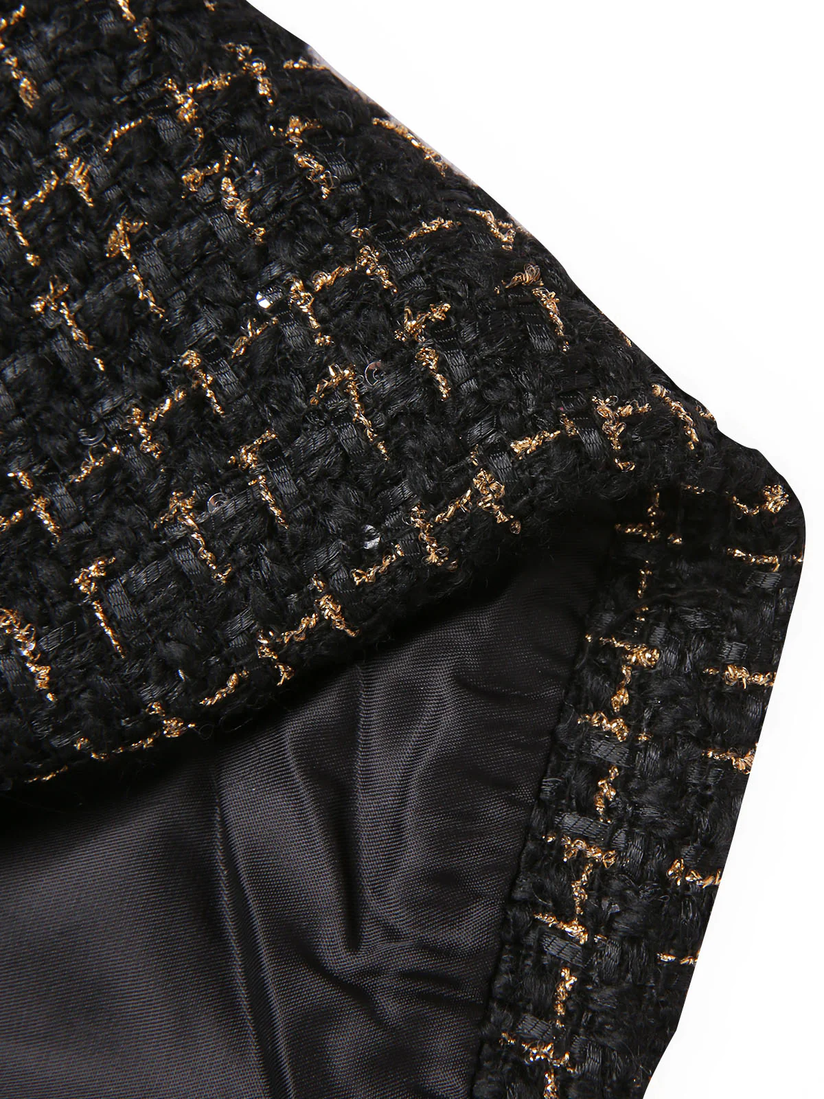 1960s A-Line Button Solid Skirt - Image 11