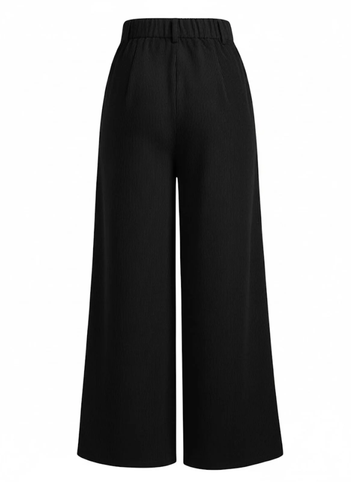 1960s Corduroy High Waist Wide-Leg Pants - Image 8
