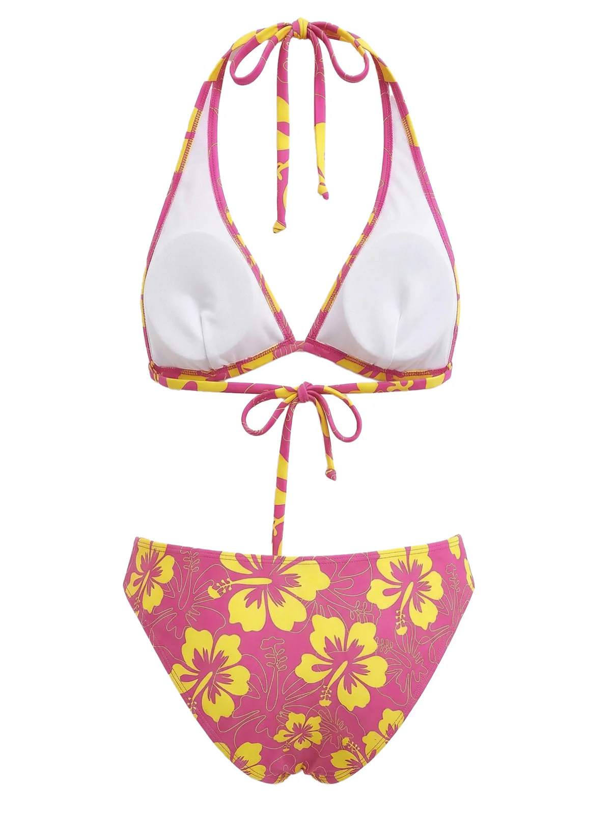 1960s Floral Tropical Bikini Set - Image 11