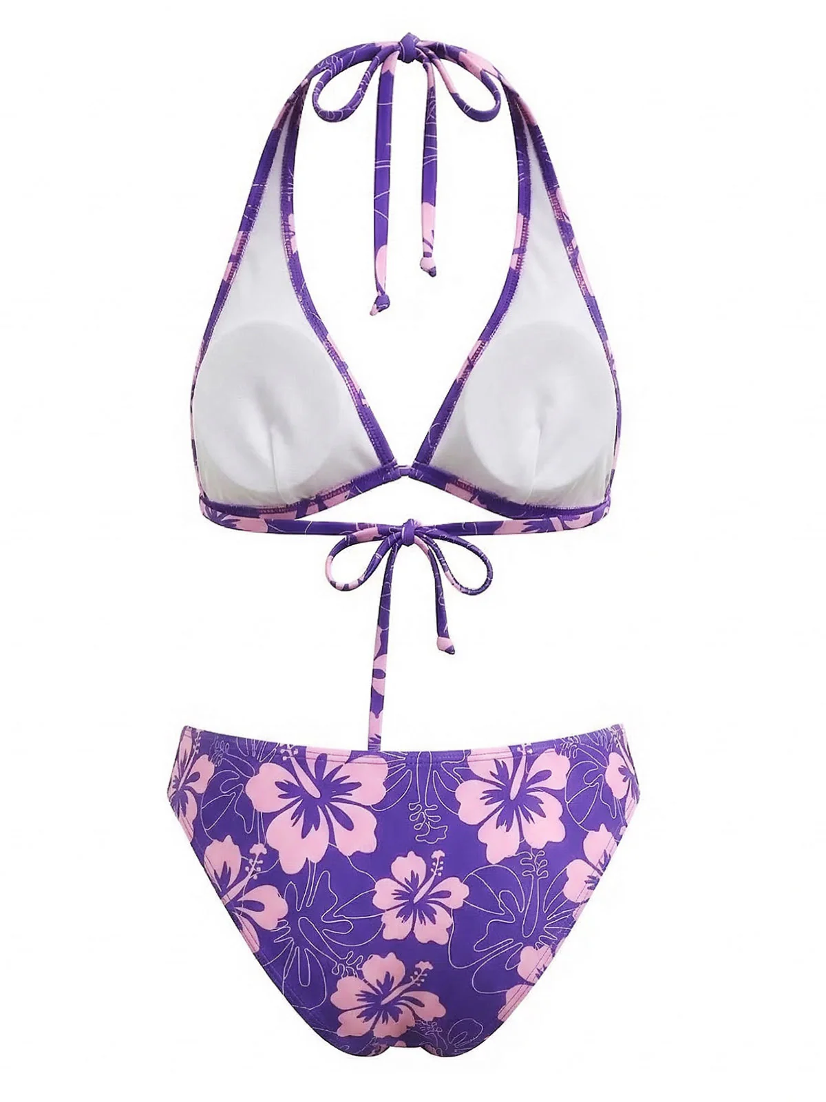 1960s Floral Tropical Bikini Set - Image 7
