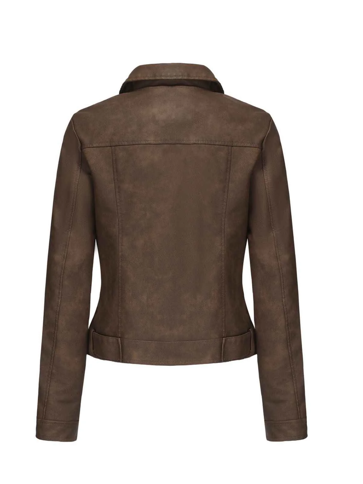 1960s Leather Multi-Zip Moto Jacket - Image 12