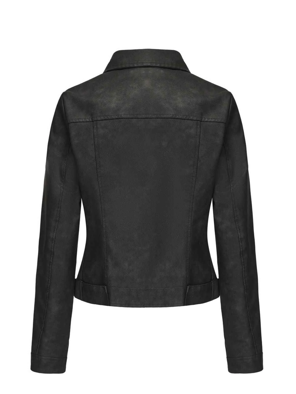 1960s Leather Multi-Zip Moto Jacket - Image 8