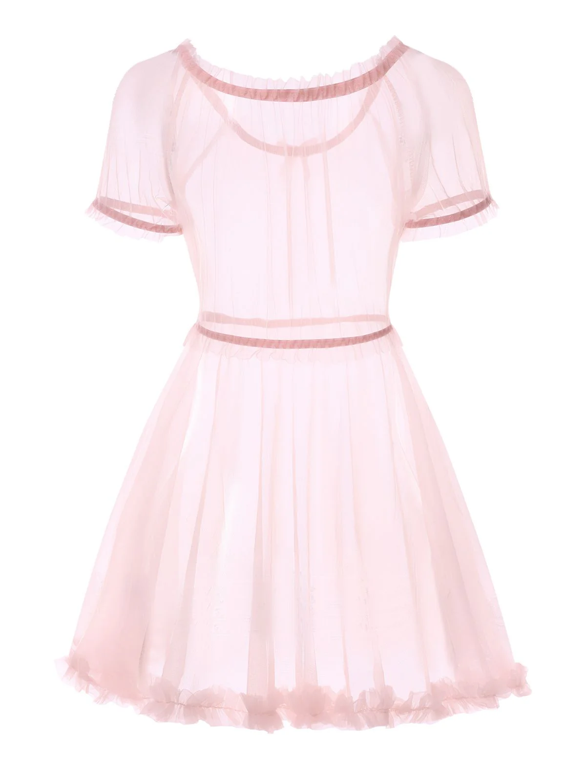 1960s Puff Mesh Tutu Pajama Set - Image 2