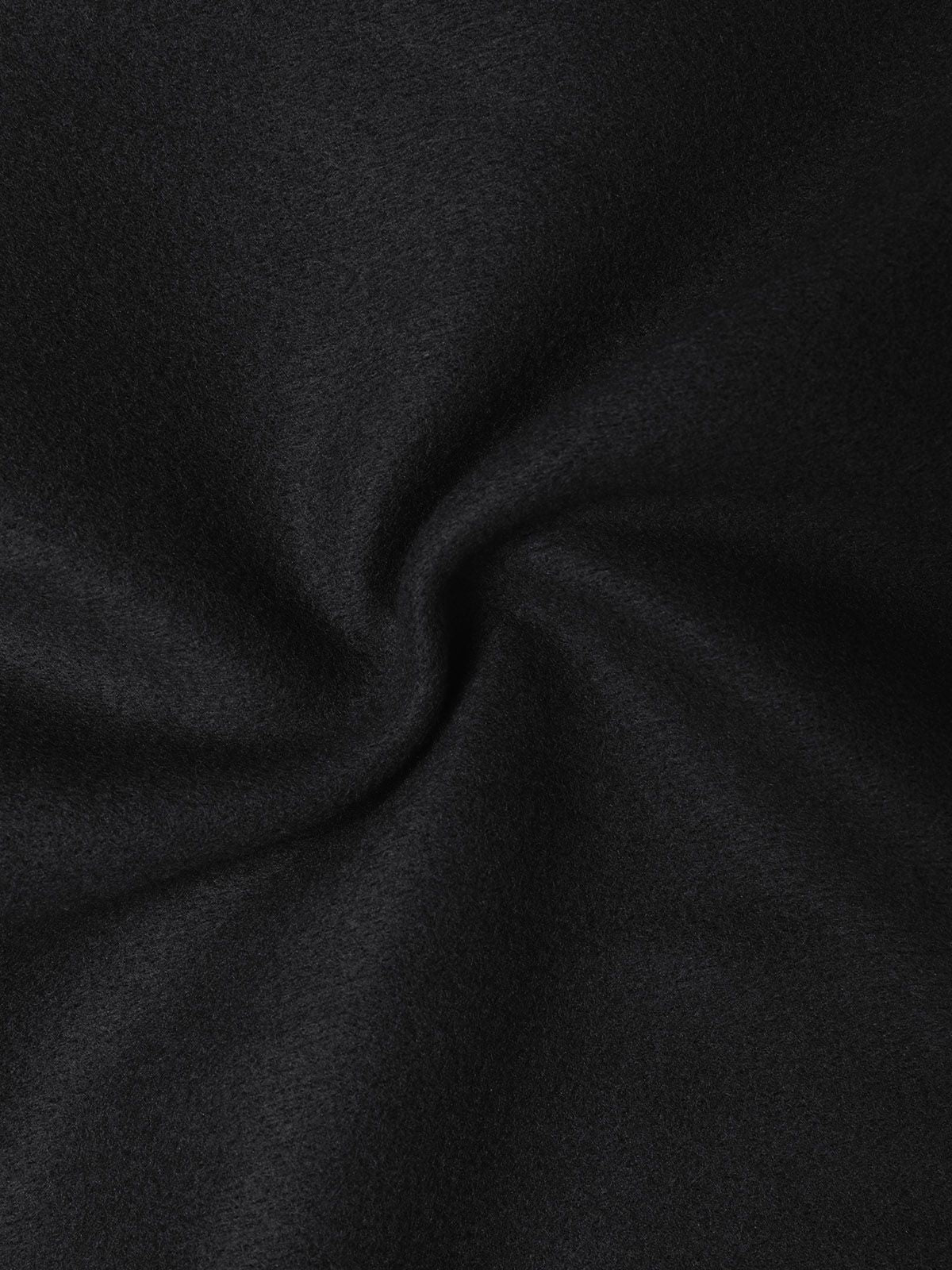 1960s Solid Lantern Sleeves Wide Lapel Coat - Image 4