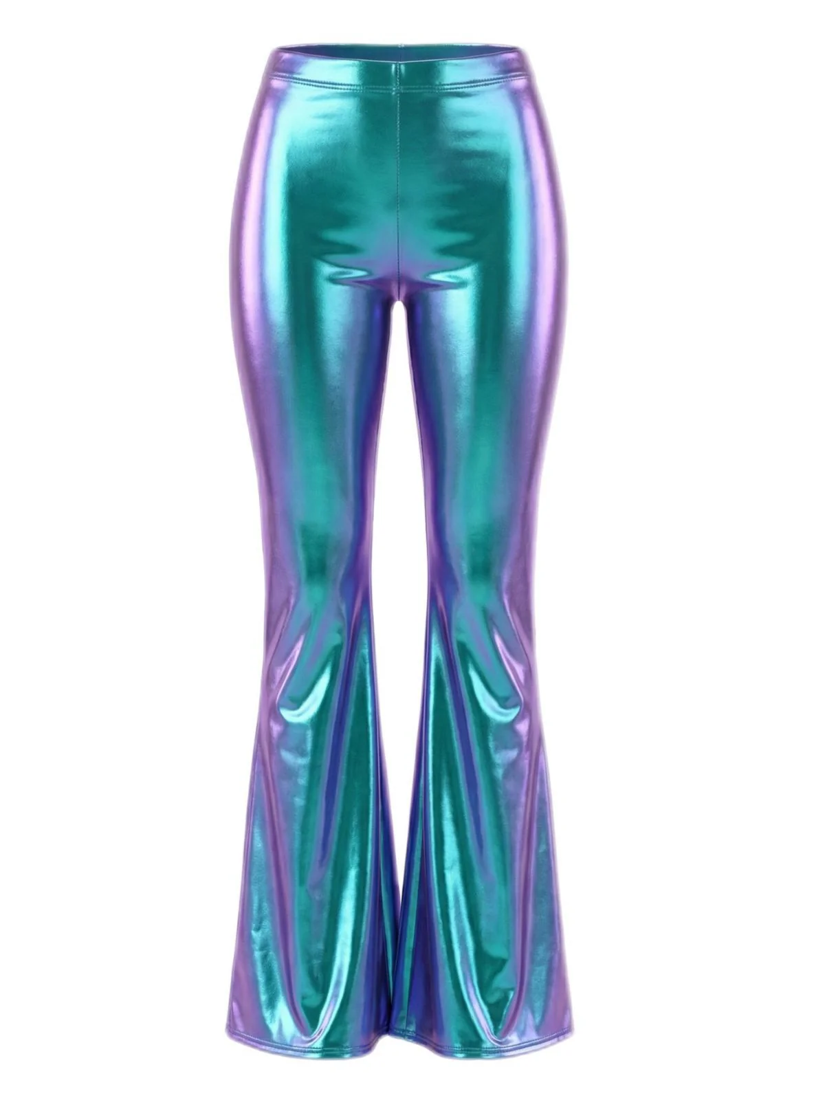 1970s Carnival Disco Flare Leg Pants - Image 9