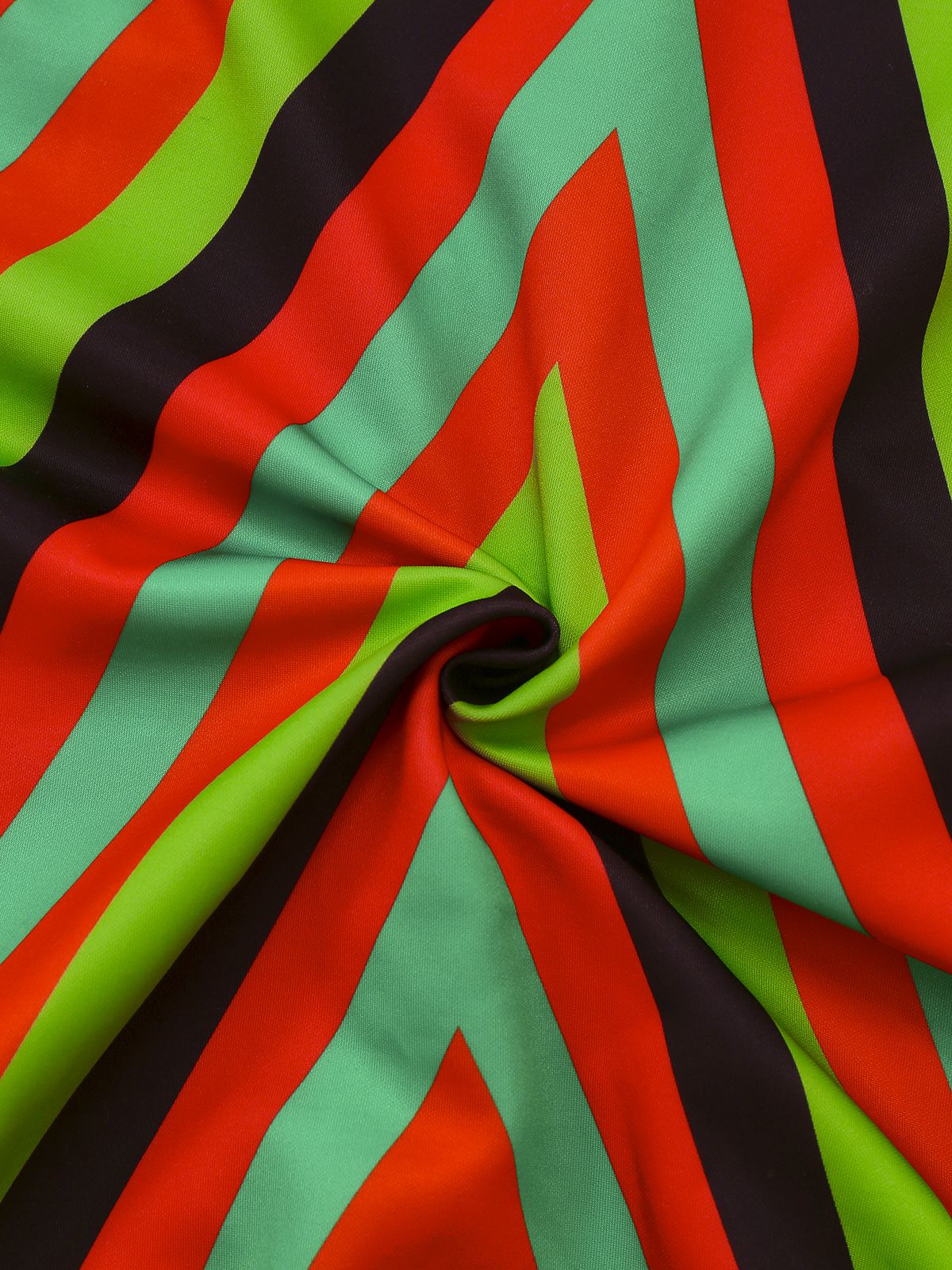 1970s Colorful Christmas Tree 3D Embellished Hoodie Sweater - Image 6