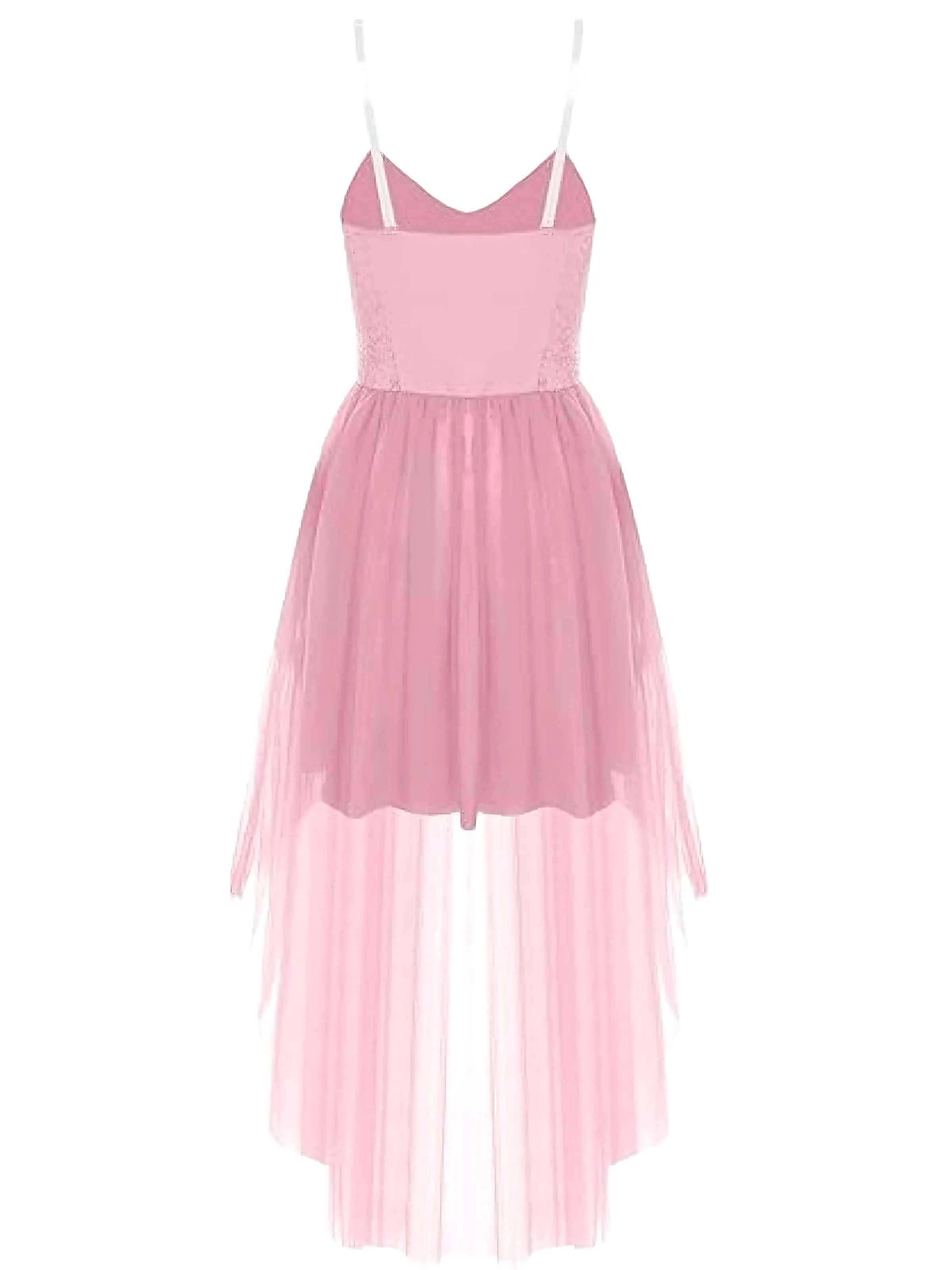 1970s Halloween Fairy Wings Sequin Tulle Costume Dress - Image 3