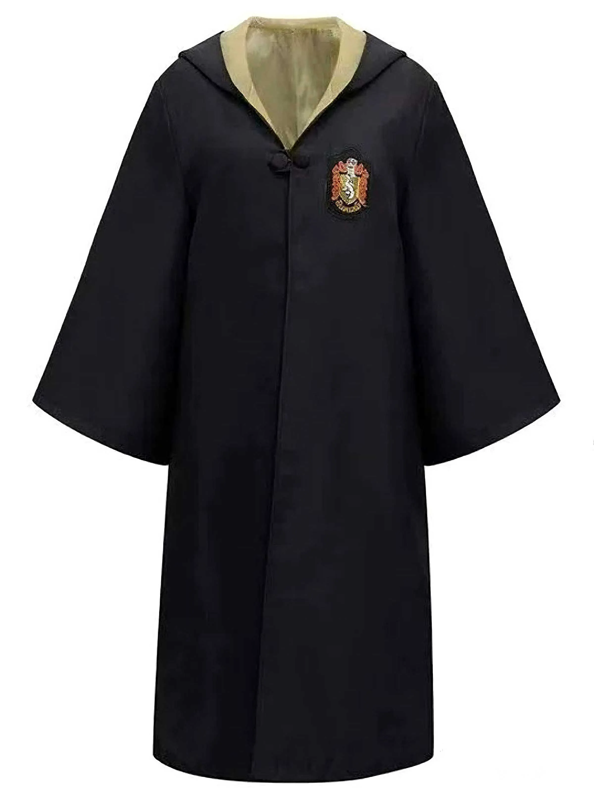 1970s Halloween Wizard School Hooded Robe Costume Set - Image 5