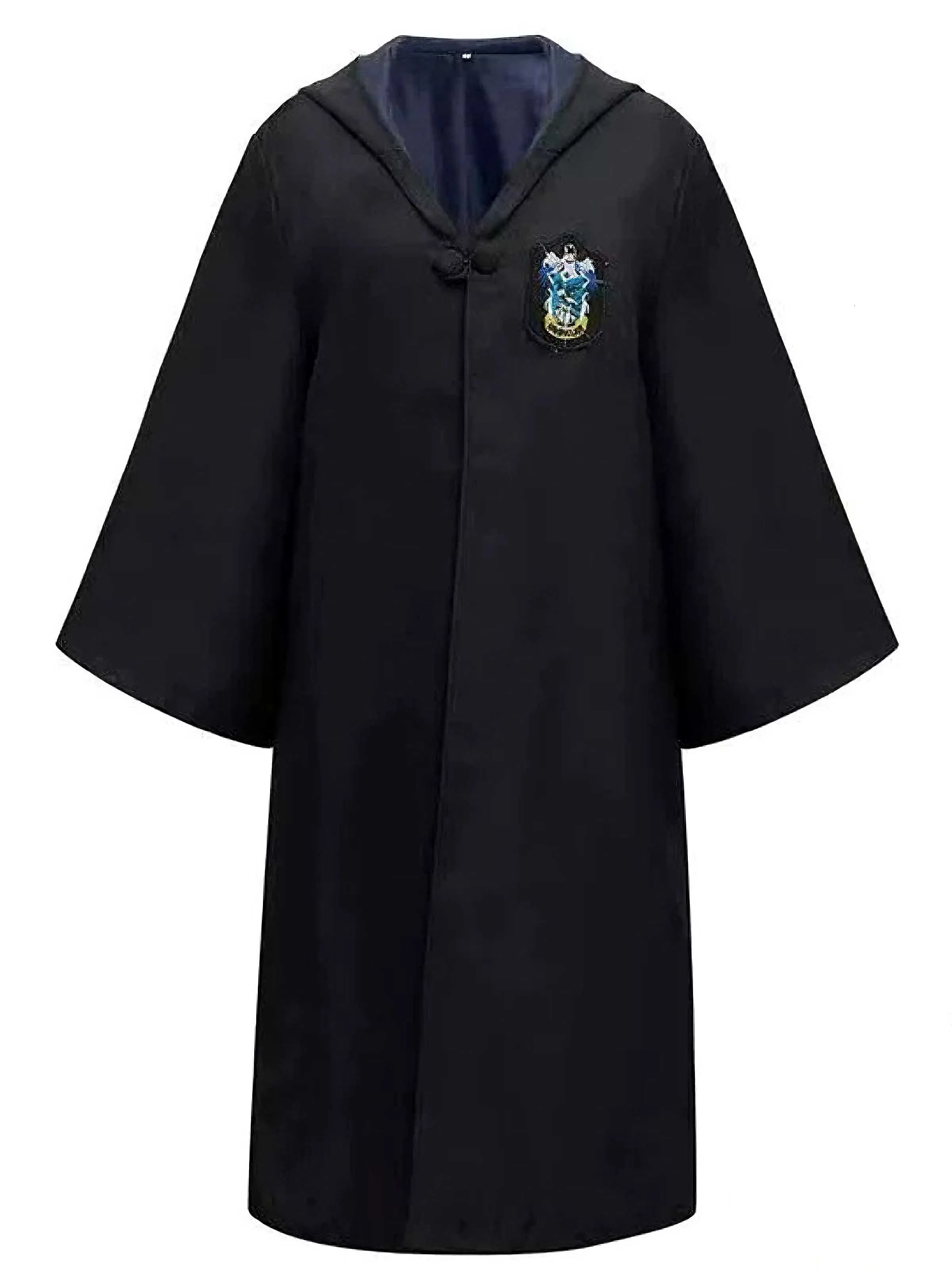 1970s Halloween Wizard School Hooded Robe Costume Set - Image 7