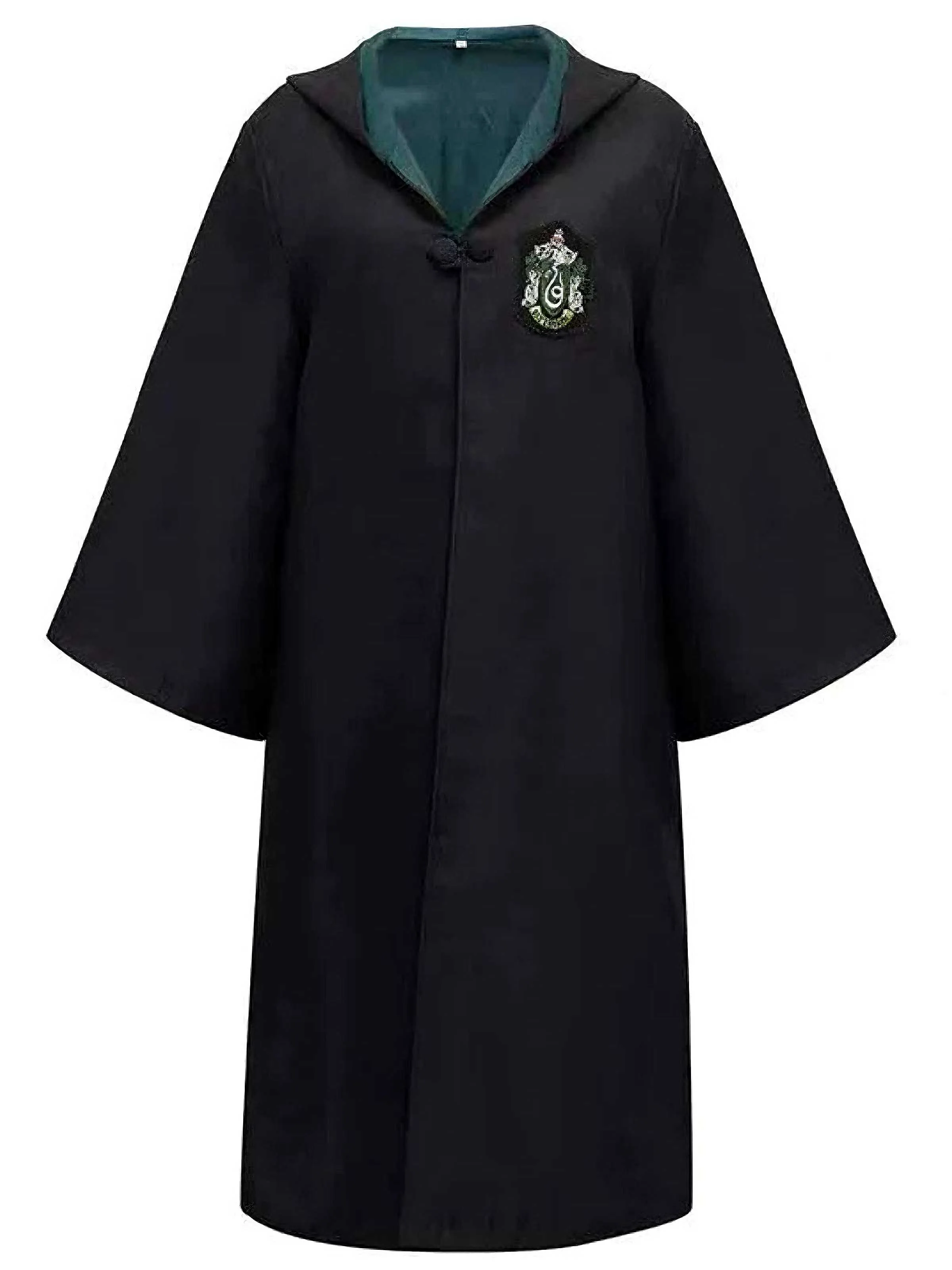 1970s Halloween Wizard School Hooded Robe Costume Set - Image 9