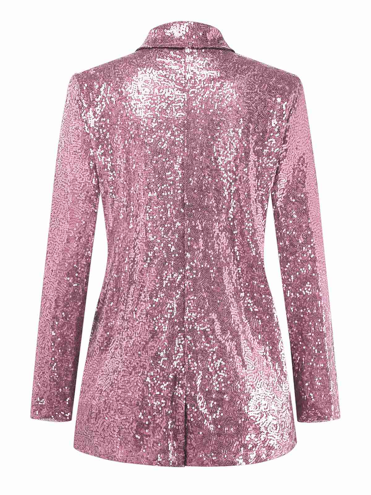 1970s Sequined Lapel Long Sleeve Jacket - Image 12
