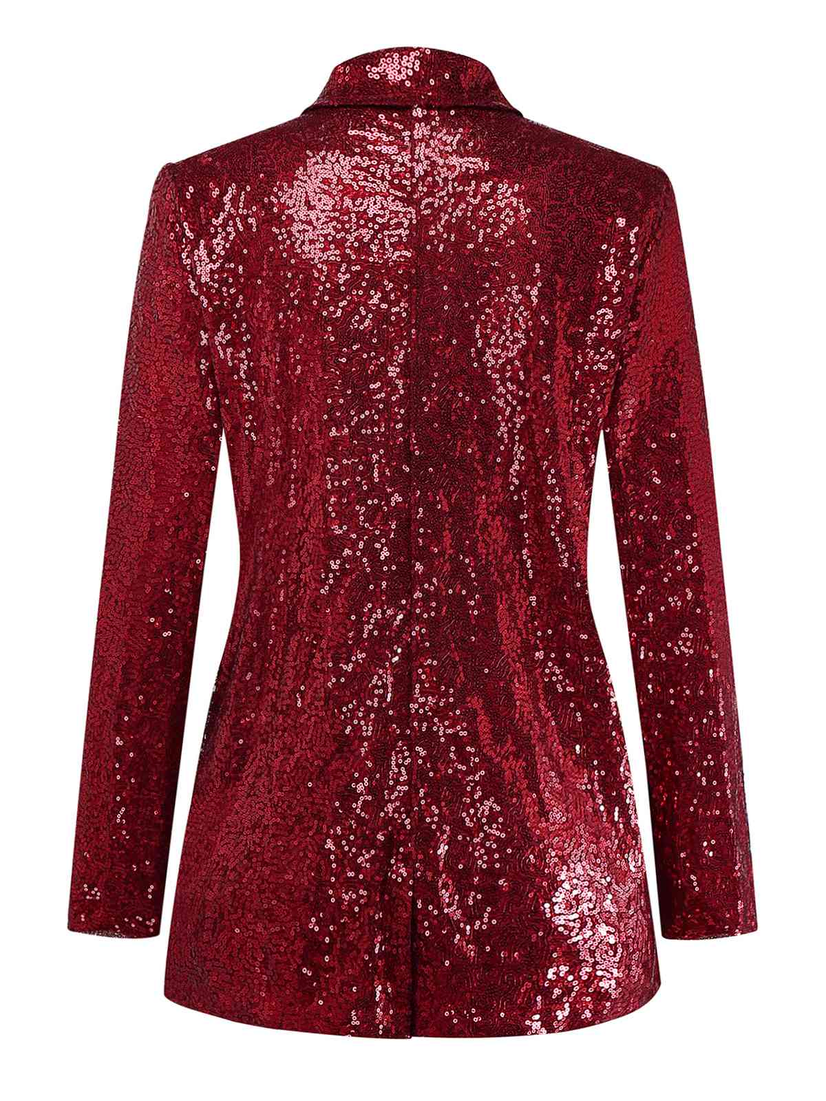 1970s Sequined Lapel Long Sleeve Jacket - Image 2