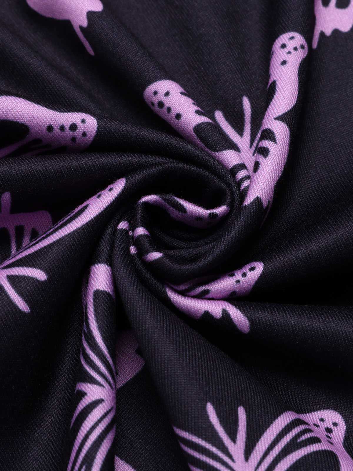 1970s Spaghetti Strap Butterfly Pajamas - Image 8