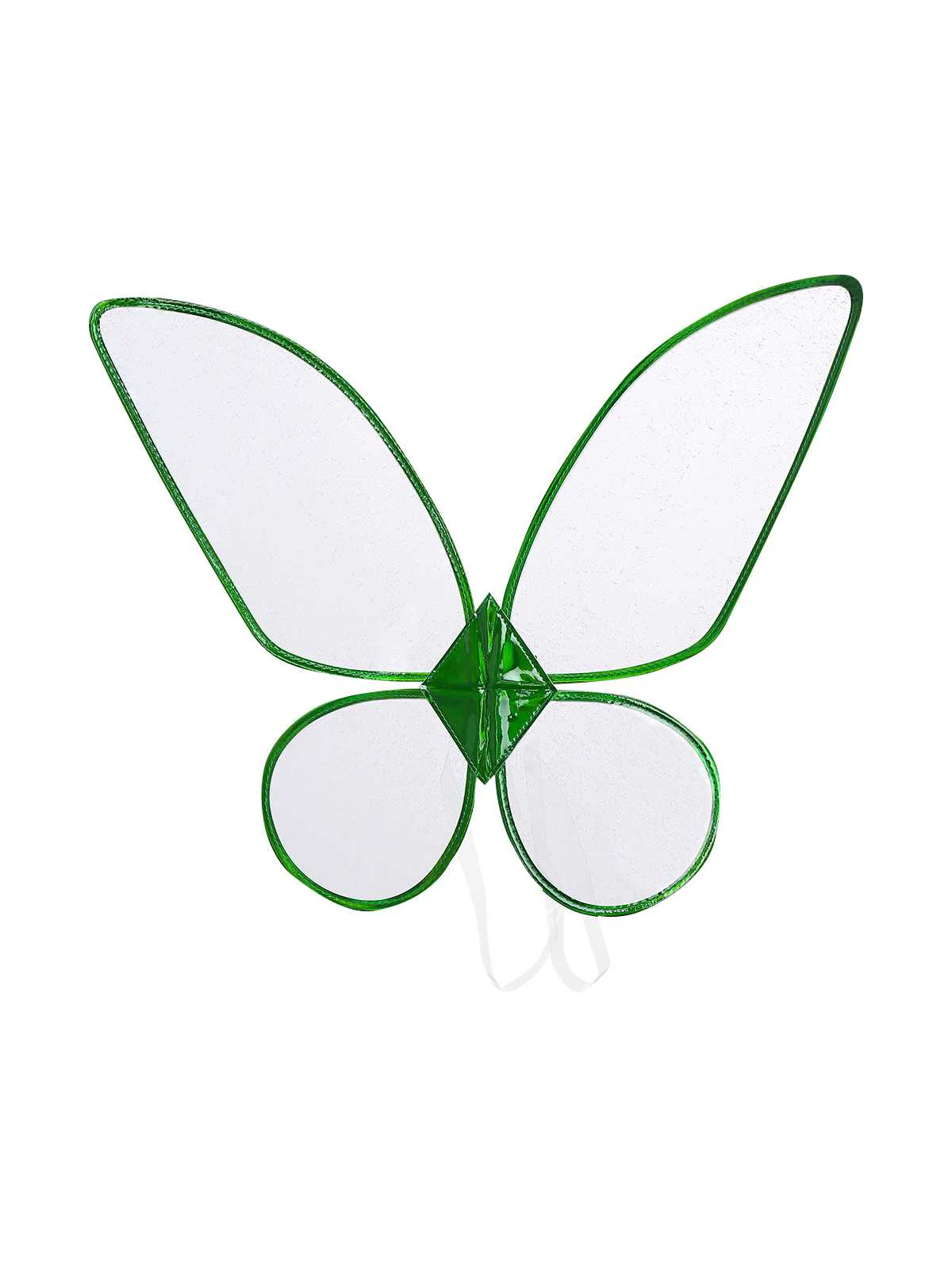 1970s Sparkling Green Fairy Costume Dress With Wings - Image 6