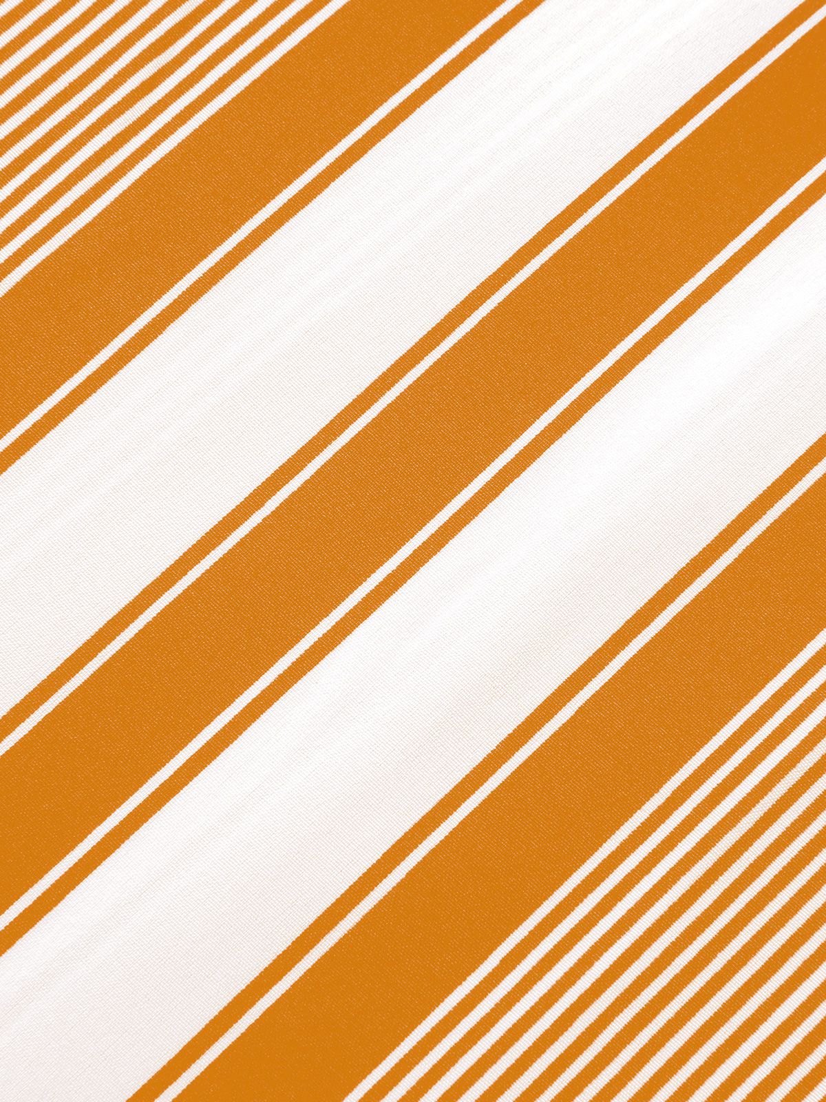 1970s V-Neck Contrast Stripes Jumpsuit - Image 12