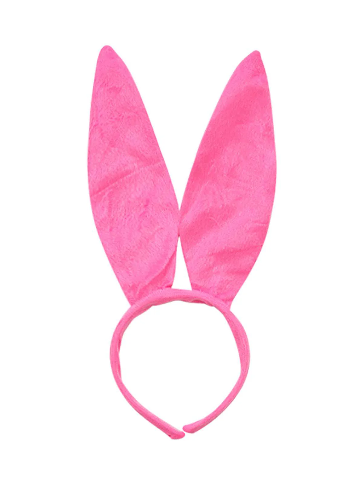 1980s Bunny Costume Latex Dress With Ears Headband - Image 7