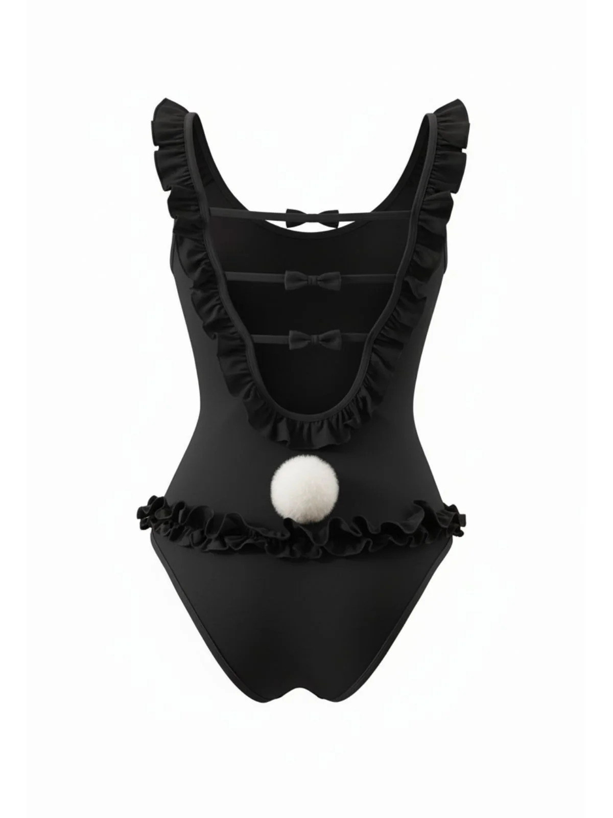 1980s Bunny Girl Bodysuit Loungewear Set - Image 3
