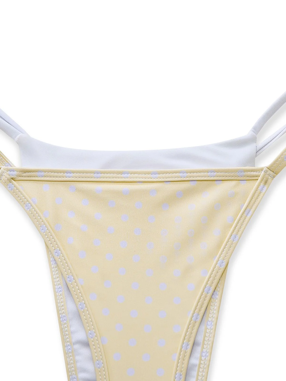 1980s Faux Two-Piece Tie-Side Bikini Set - Image 11