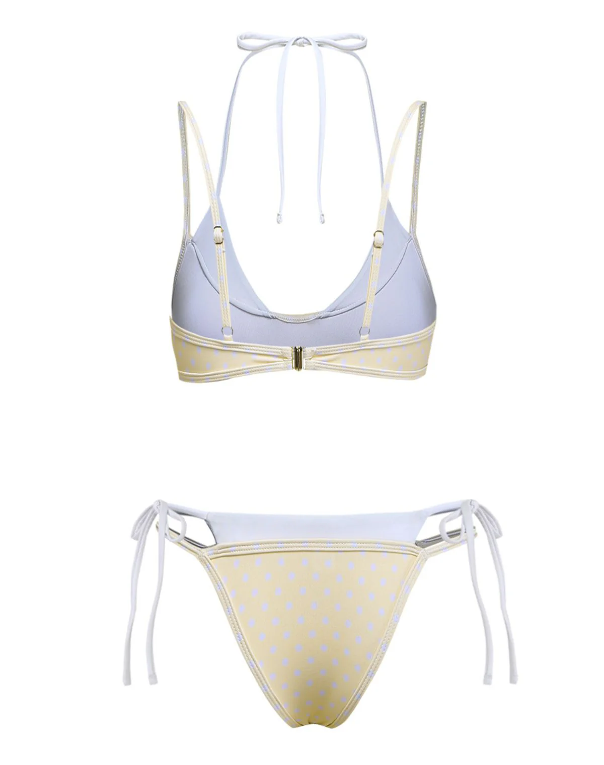 1980s Faux Two-Piece Tie-Side Bikini Set - Image 8