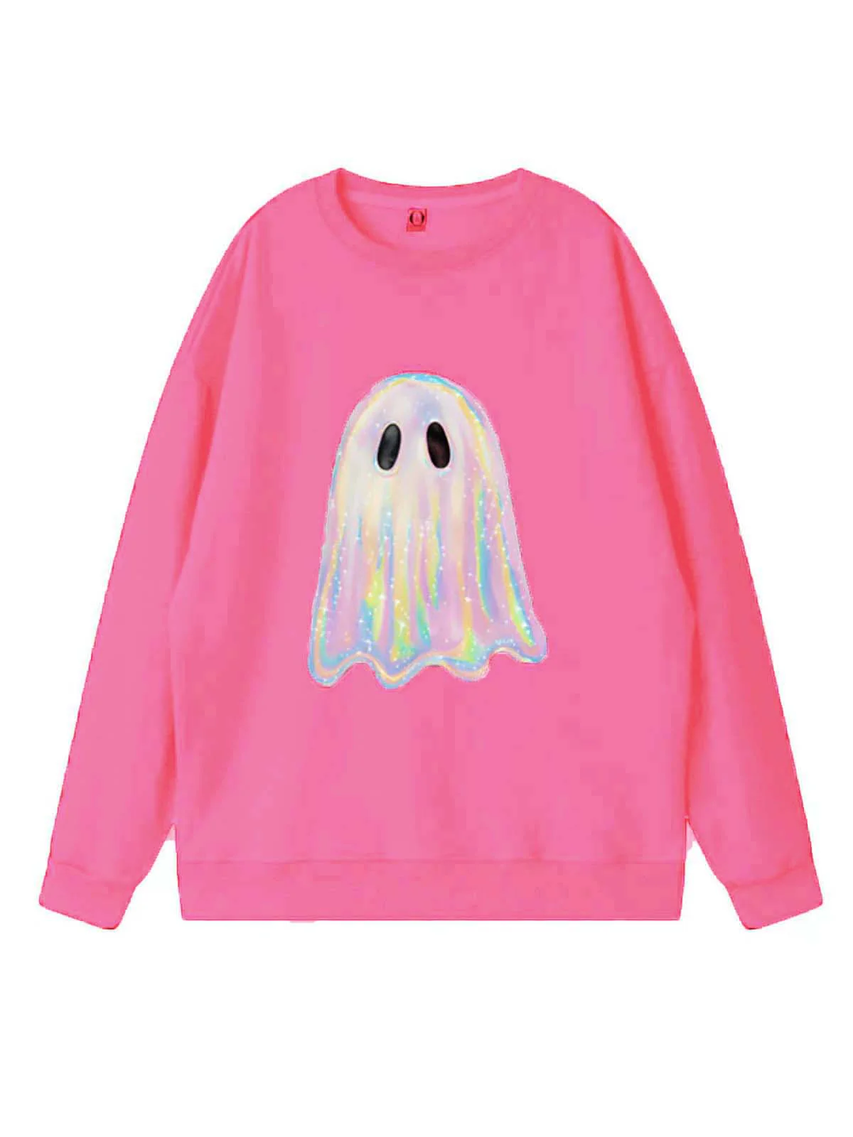 1980s Halloween Ghost Pumpkin Vintage Sweatshirt - Image 17