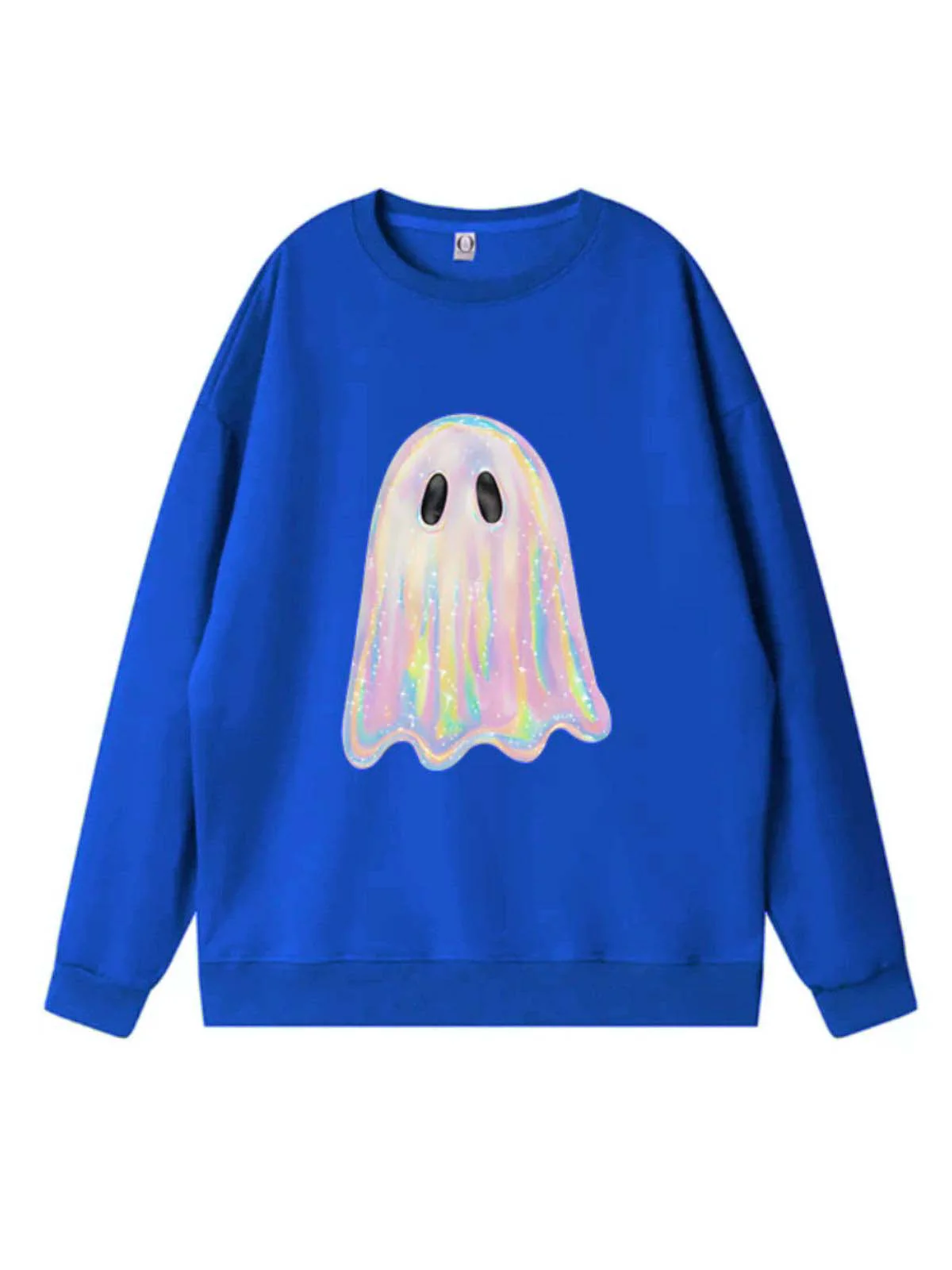 1980s Halloween Ghost Pumpkin Vintage Sweatshirt - Image 15