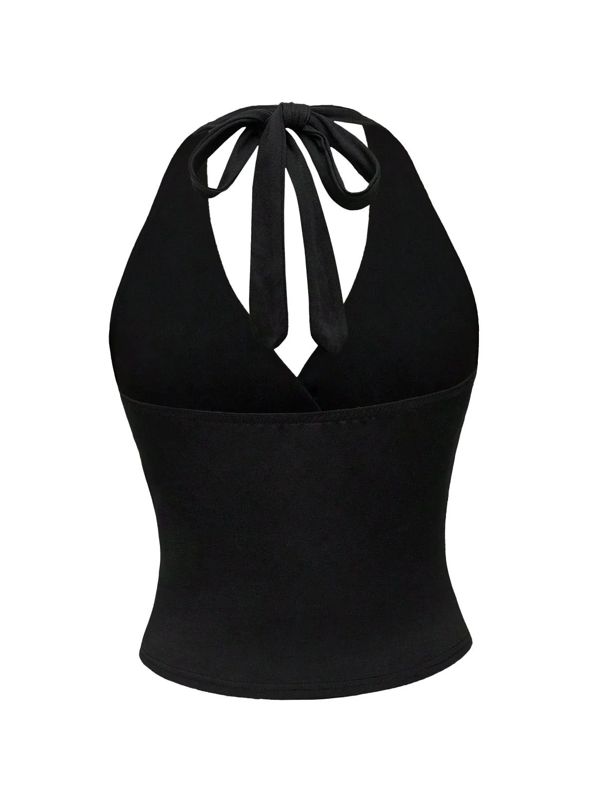 1980s Leopard Print Halter Neck Wrap Top - Image 11