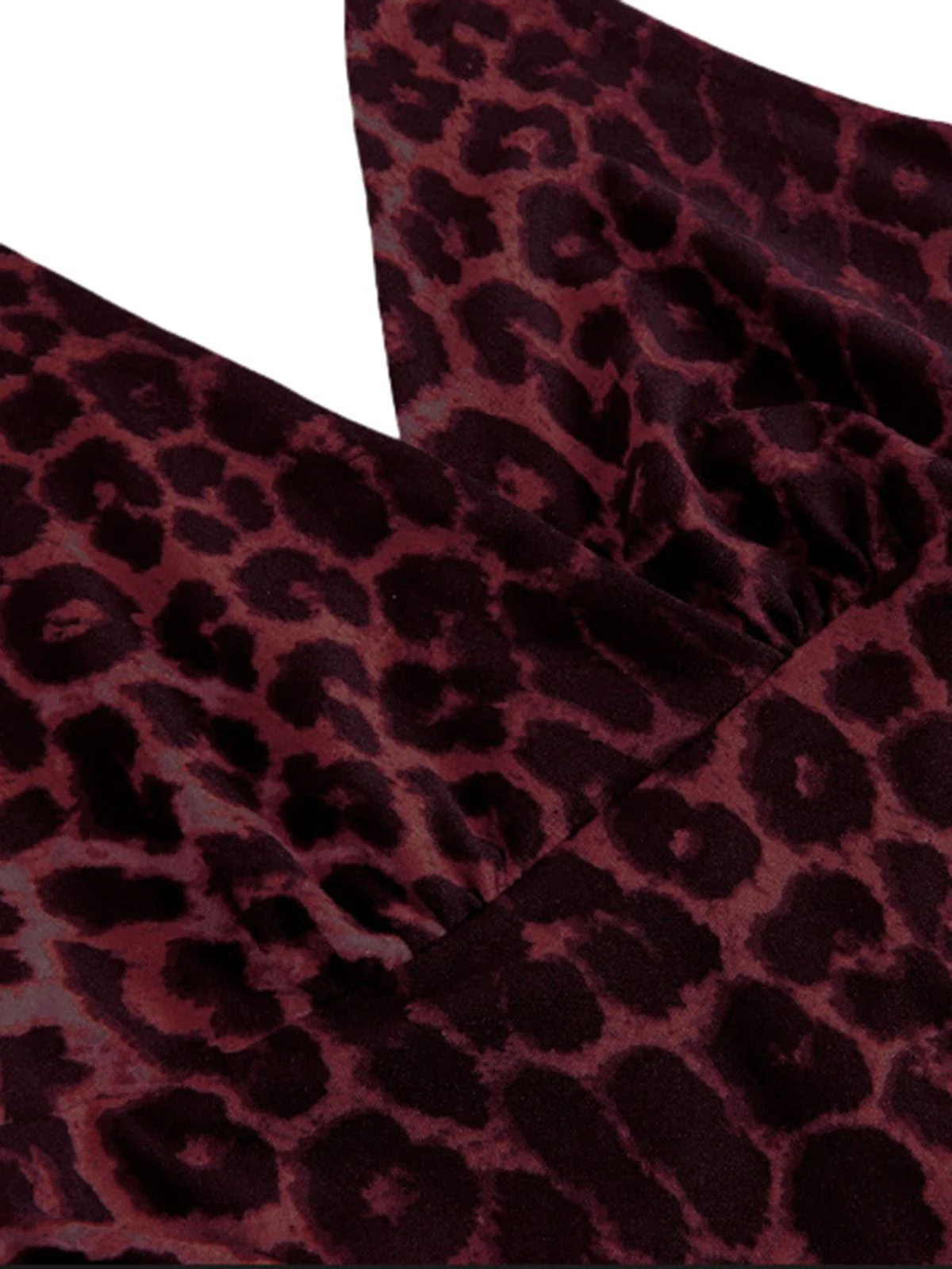 1980s Leopard Print Halter Neck Wrap Top - Image 8