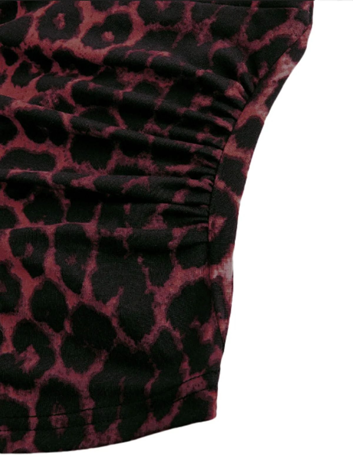 1980s Leopard Print Halter Neck Wrap Top - Image 9