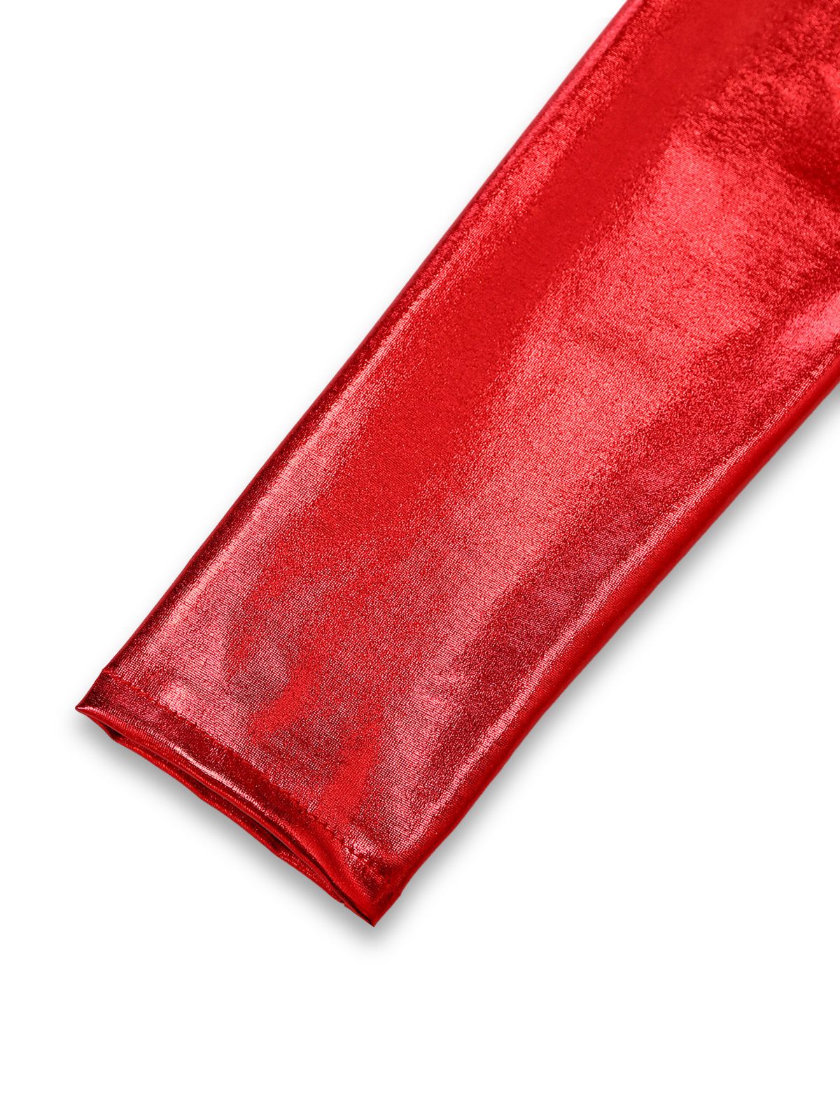 1980s Solid PU Leather Zipper Jumpsuit - Image 5