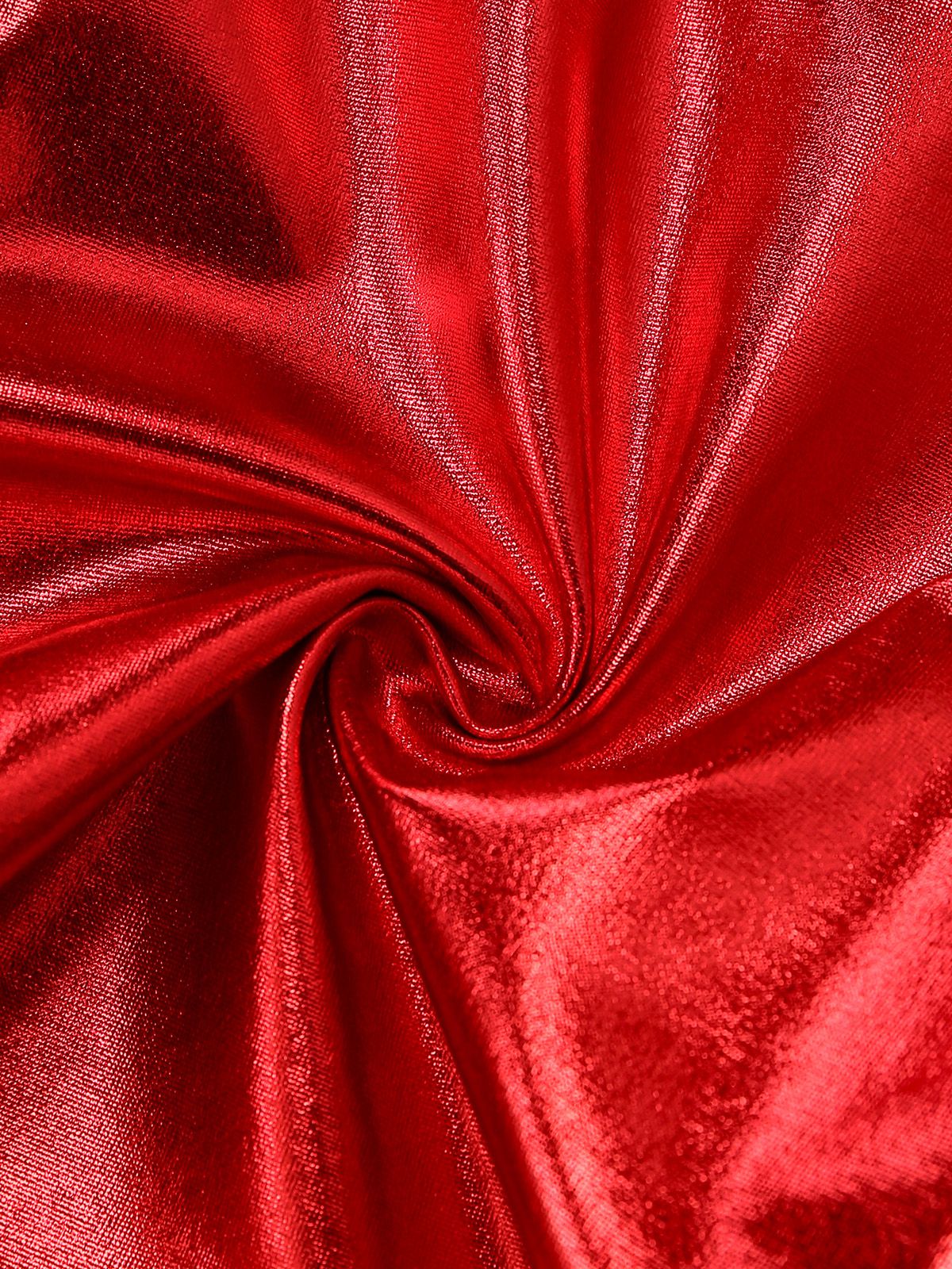 1980s Solid PU Leather Zipper Jumpsuit - Image 6