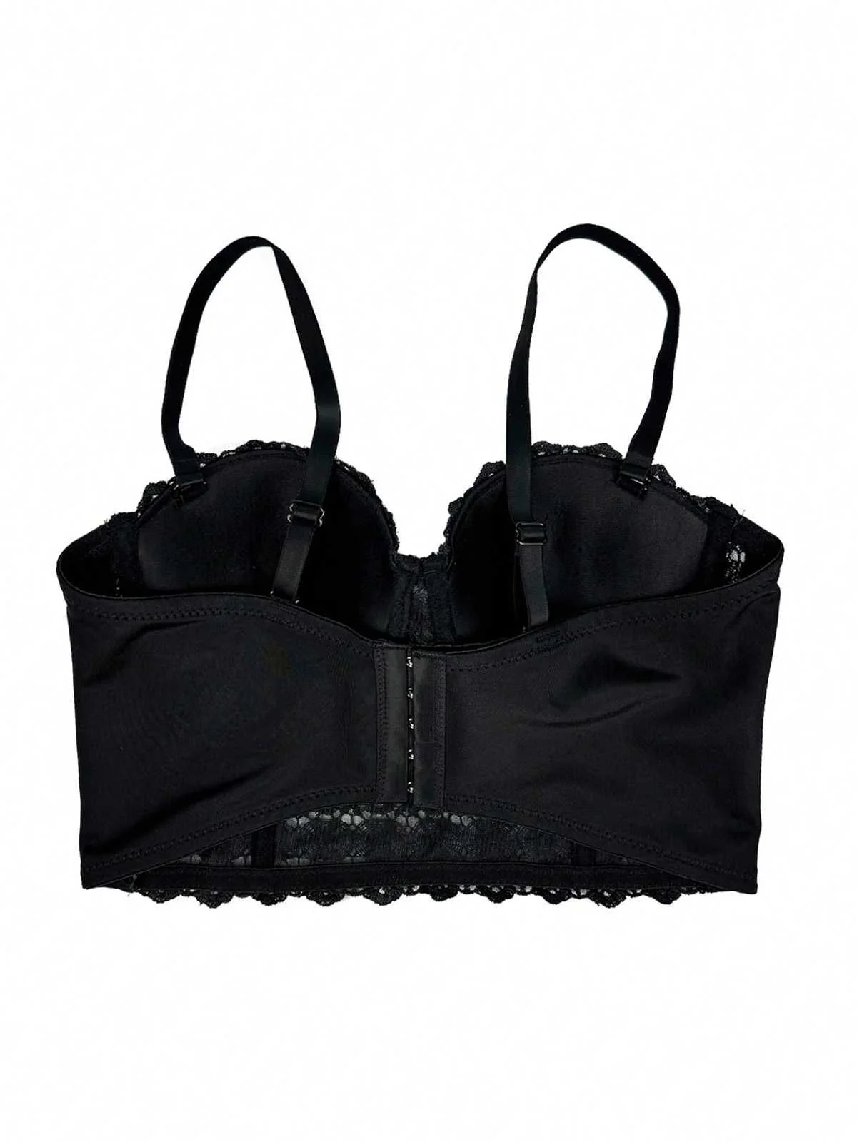 1980s Strap Sparkling Rhinestone Corset - Image 8