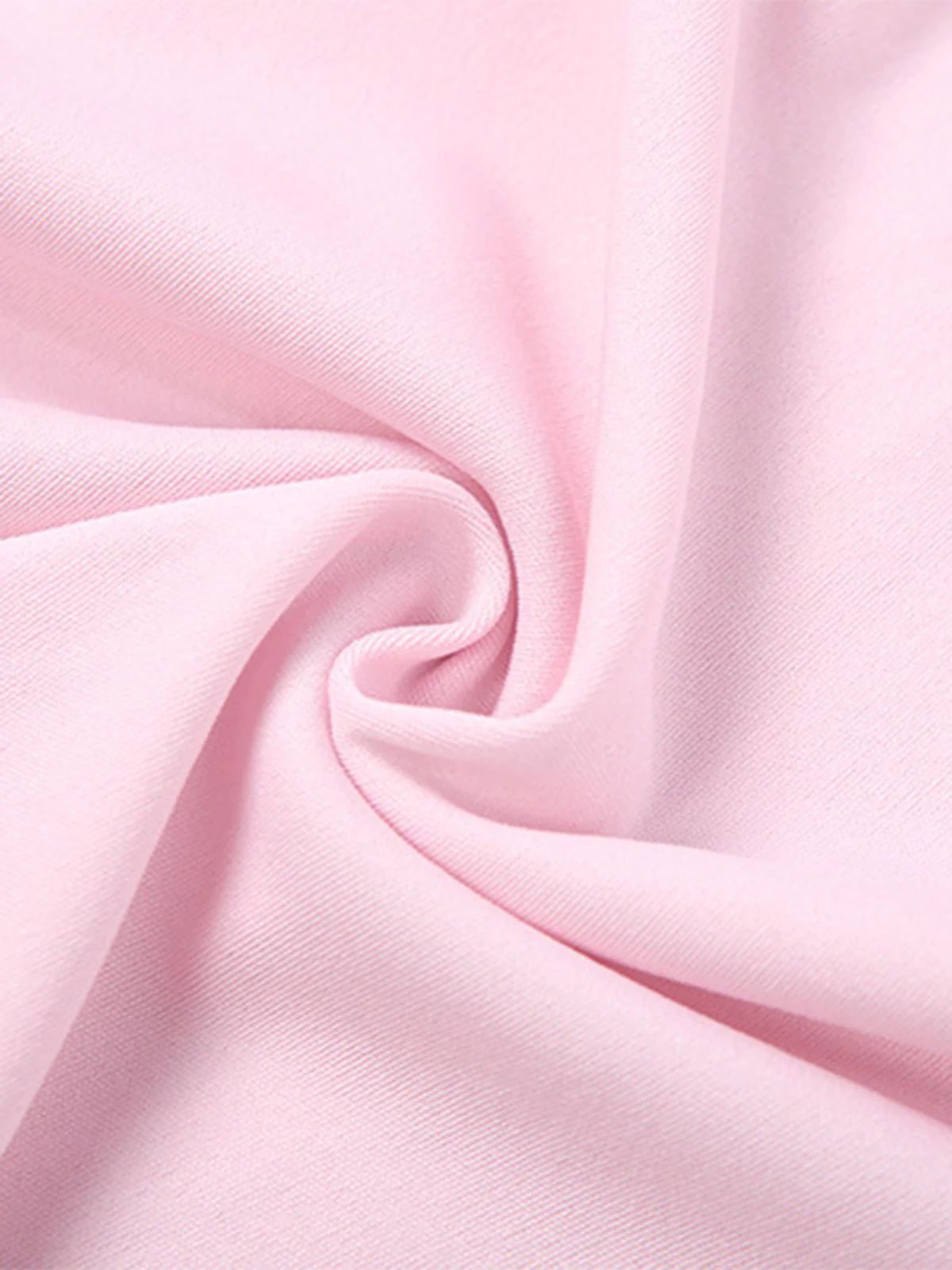 1980s Strapless Plush Fitted Solid Top - Image 4