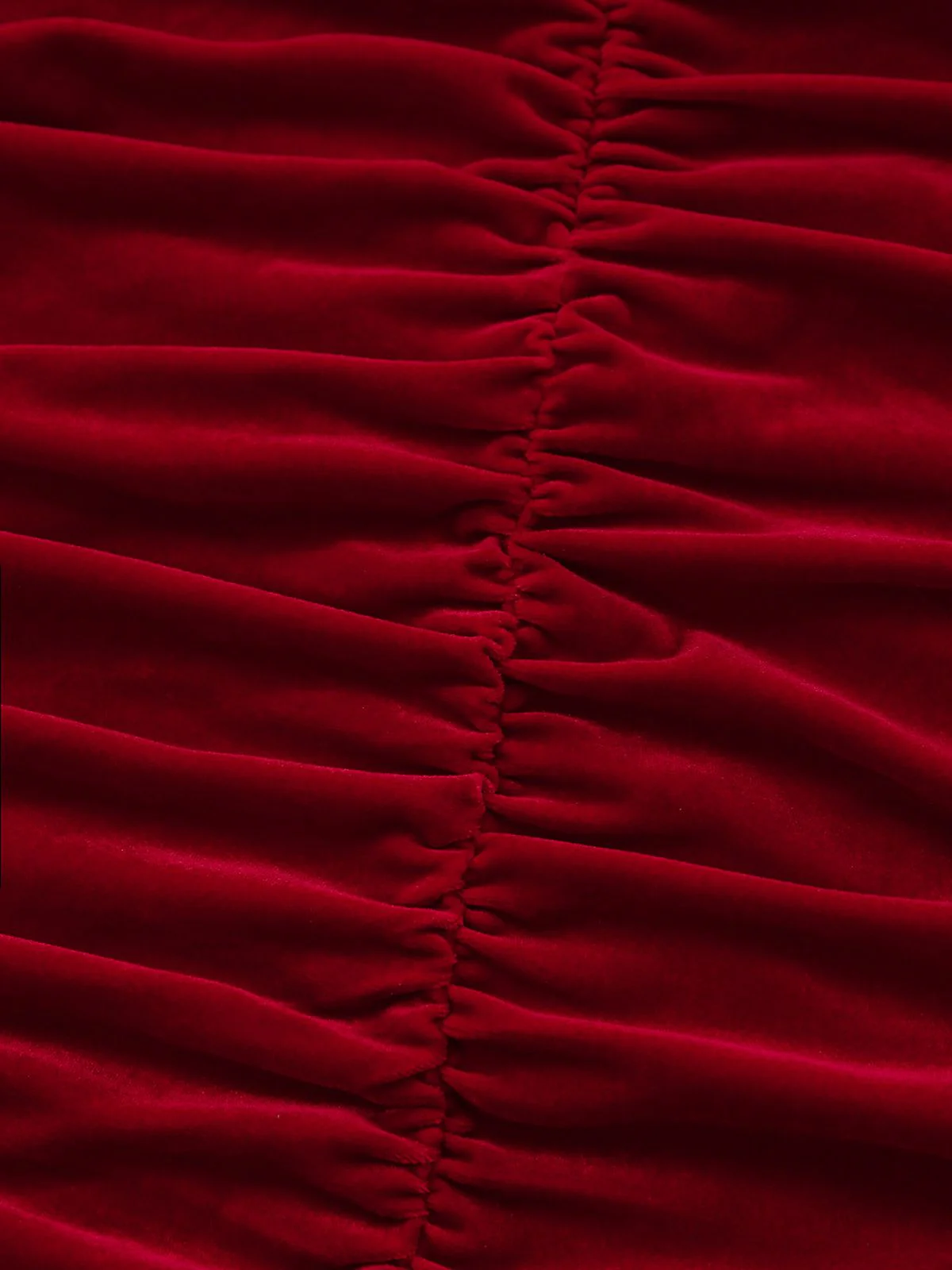 1980s Velvet Corset Ruched Sweetheart Mini Dress - Image 7