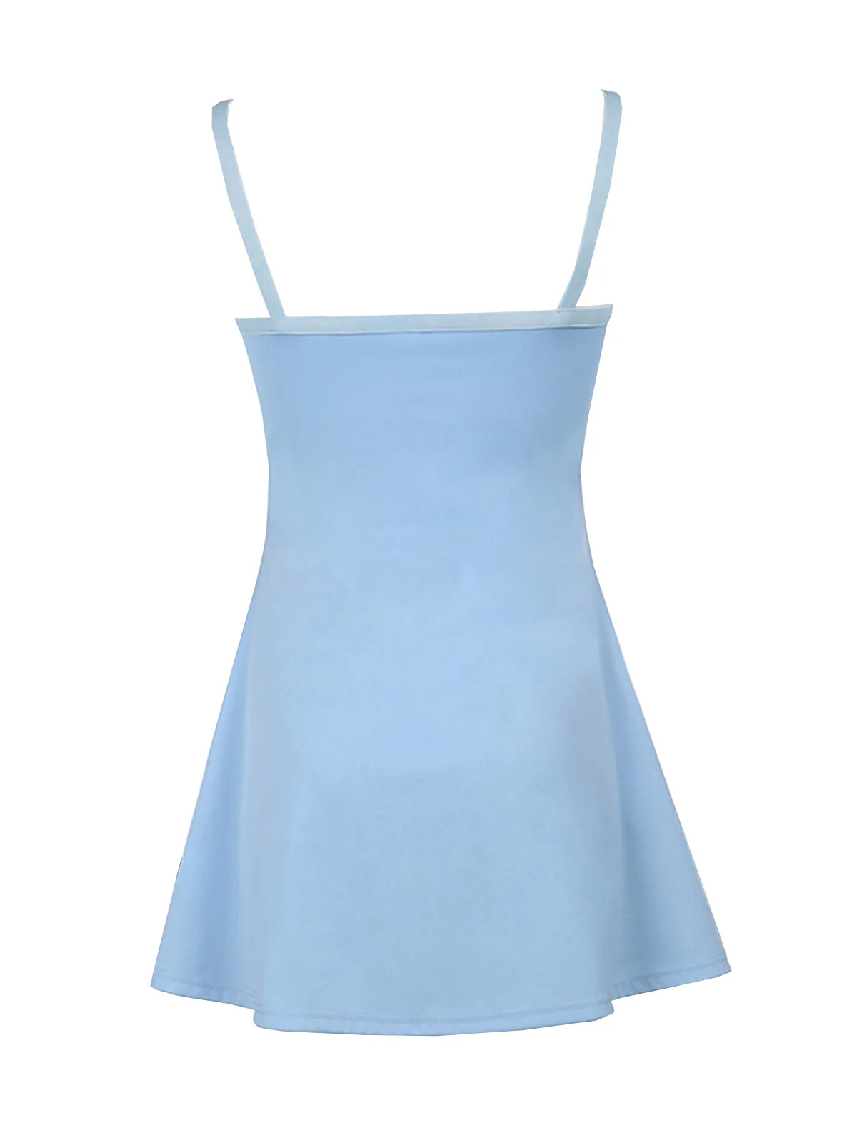 Y2K Tie-Dye Cutout Rainbow Mini Dress - Image 3